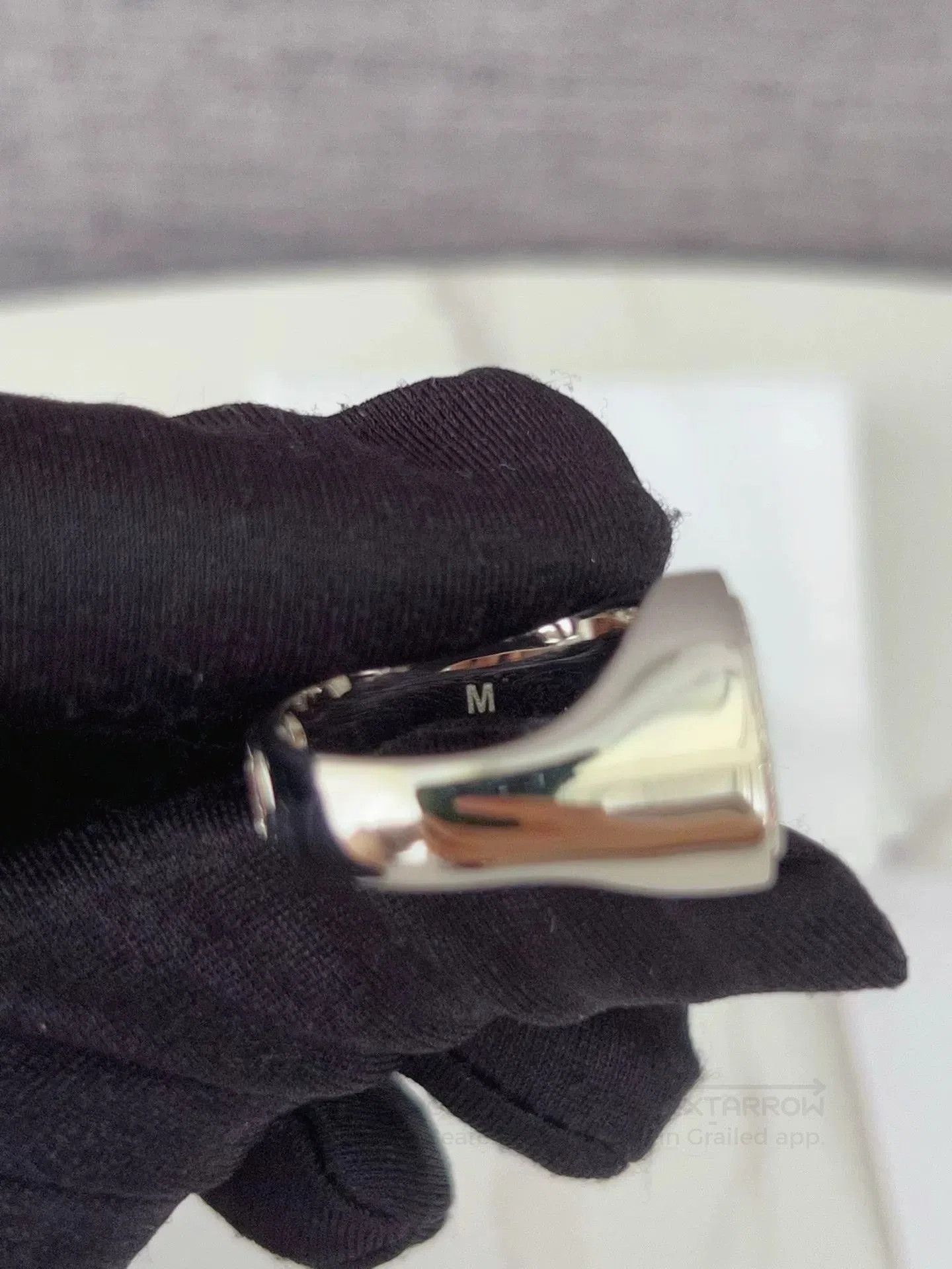 Dior Dior Men's CD Logo Ring. Size ONE SIZE - 6 Thumbnail