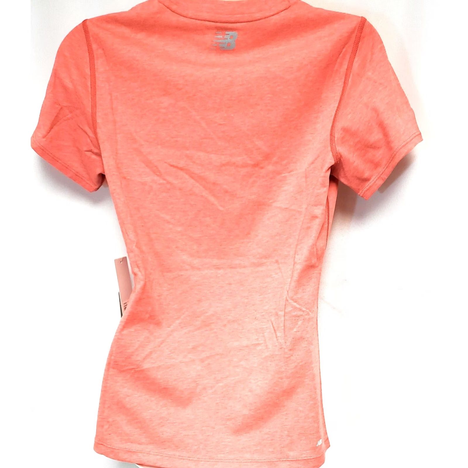 New Balance New Balance Relentless Crew Salmon Athletic Tee T-Shirt Womens S Orange Size S / US 4 / IT 40 - 2 Thumbnail