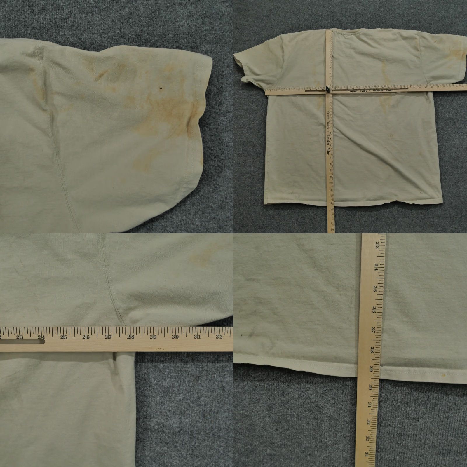 Carhartt VINTAGE Carhartt T Shirt Mens 2XL Beige Cotton Pocket Tee Grunge Workwear Short Sleeve Crew Neck 2XL Mens Size US XXL / EU 58 / 5 - 9 Thumbnail