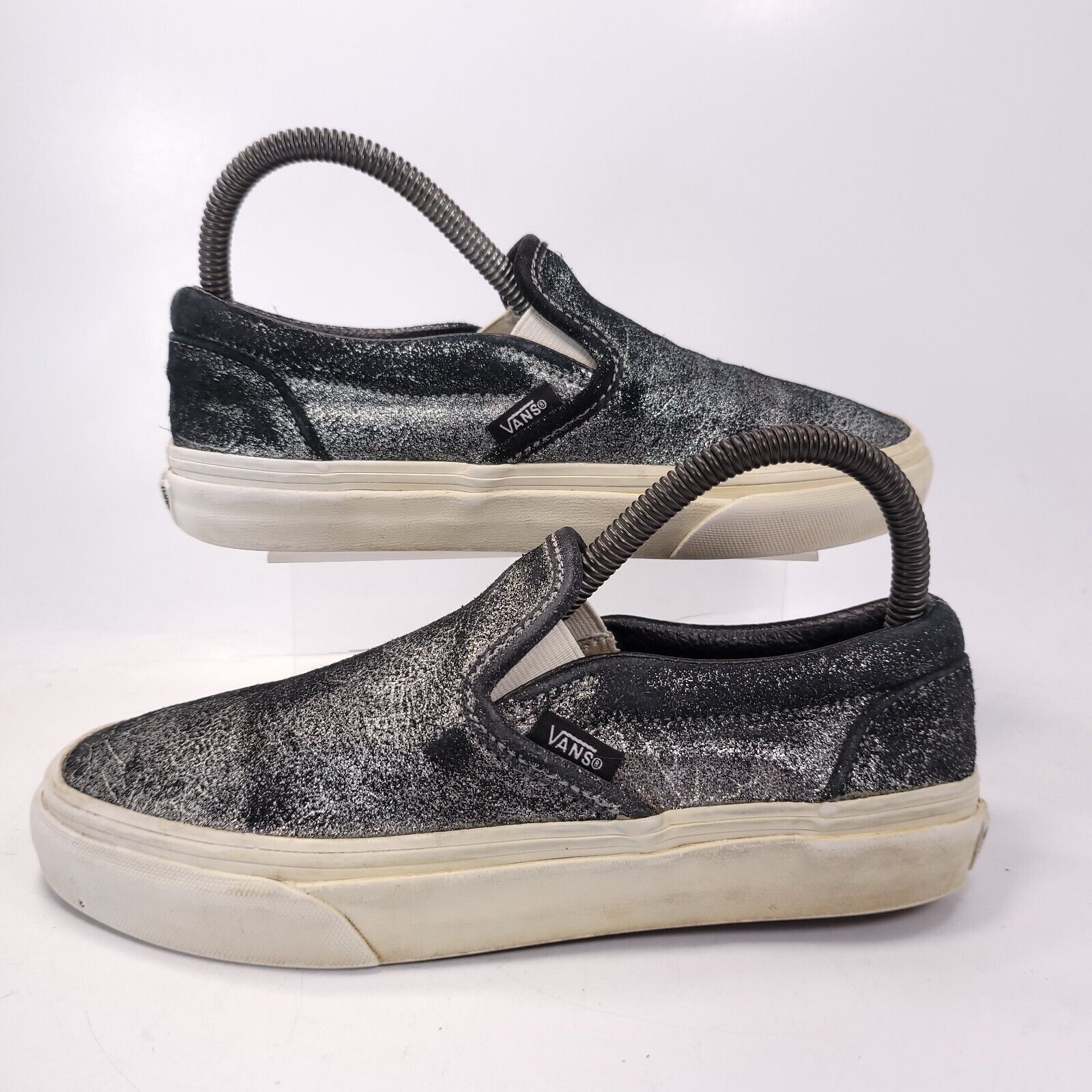 Vans Vans Off the Wall Shoe Womens Size 6 Mens 4.5 TB9C Black Size US 6 / IT 36 - 5 Thumbnail
