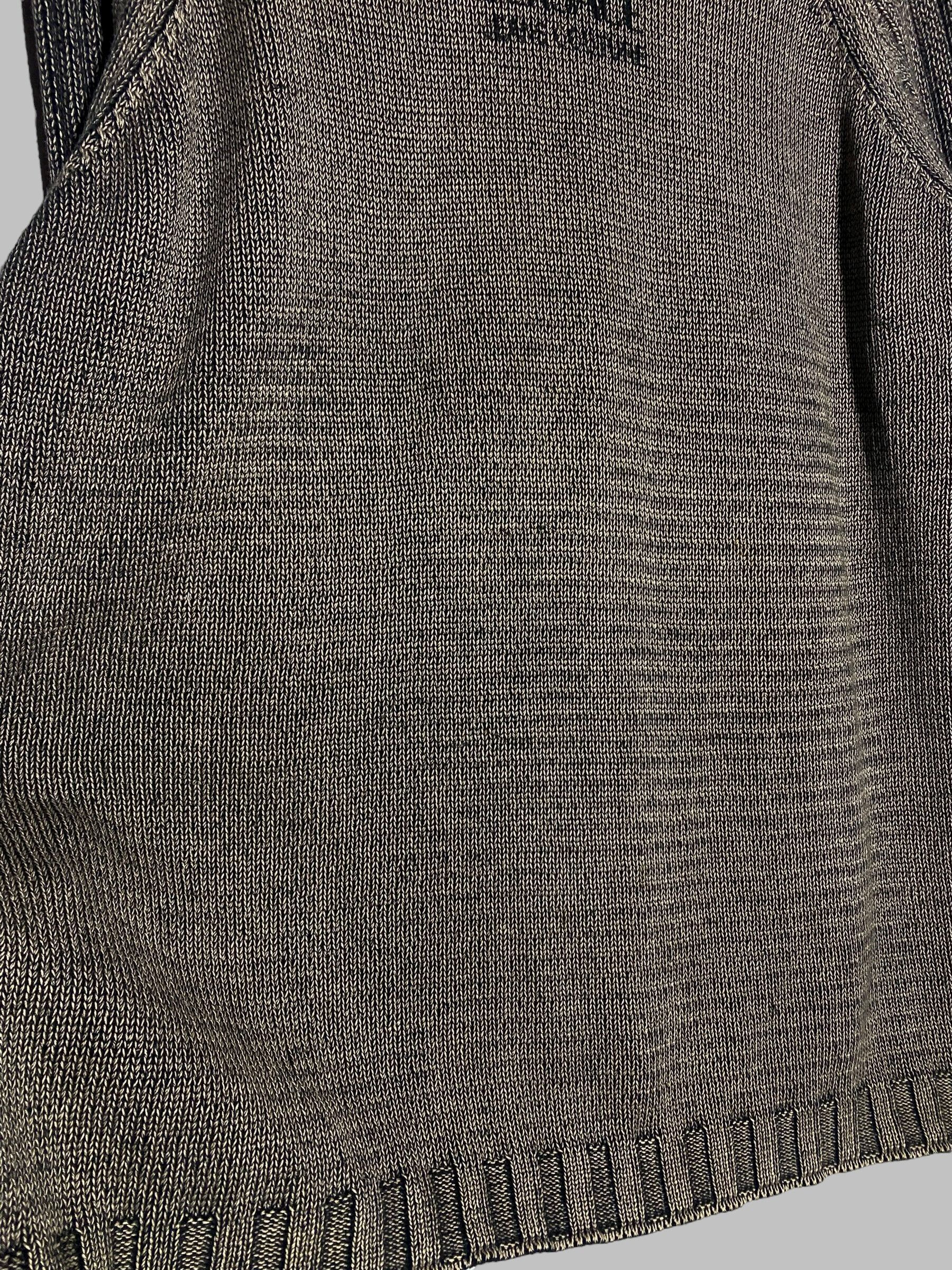 Versace Jeans Couture Vintage 90s Versace Jeans Couture Avant Garde Y2k Sweater Size US XXL / EU 58 / 5 - 10 Thumbnail