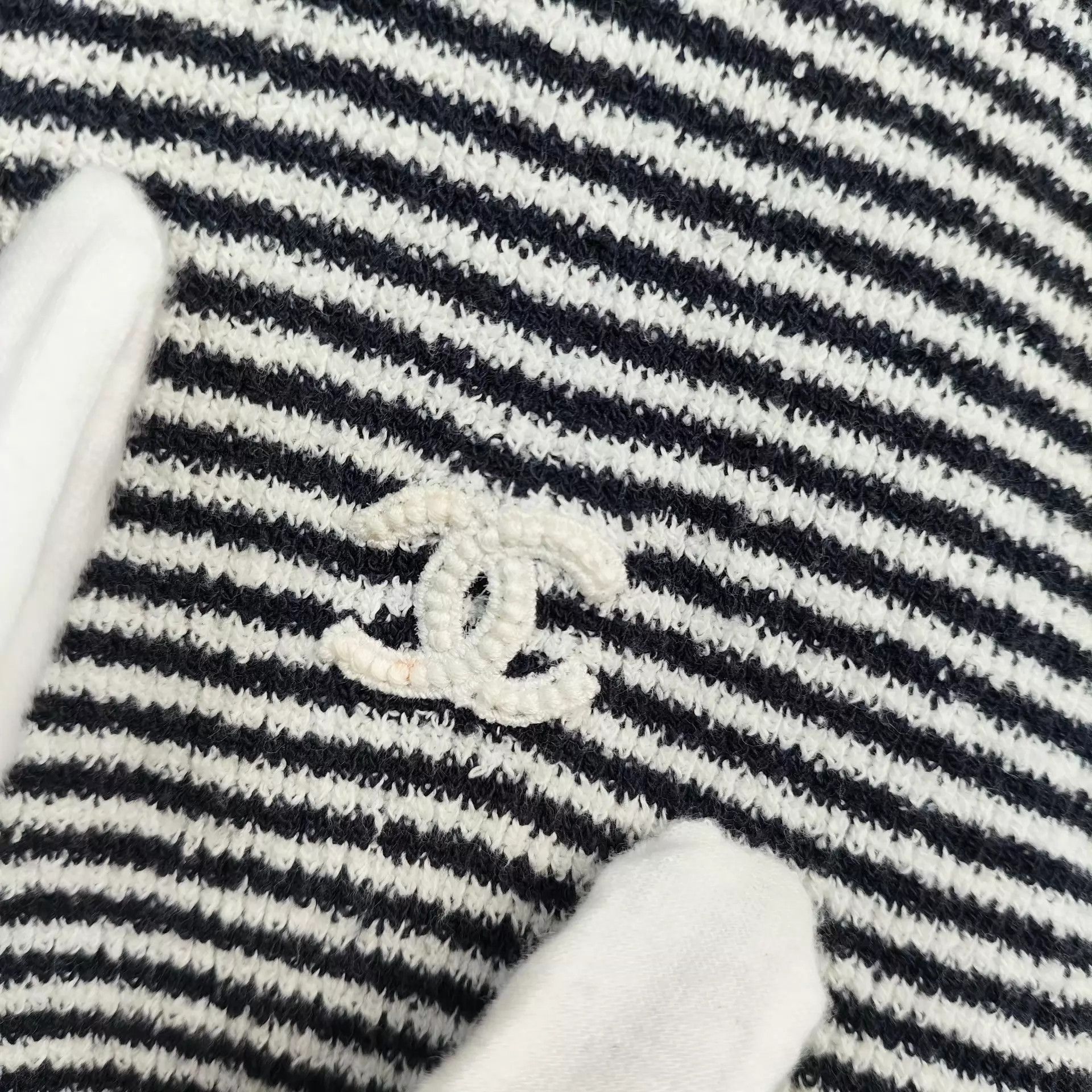Chanel Chanel striped cardigan 36 Size XS / US 0-2 / IT 36-38 - 5 Thumbnail