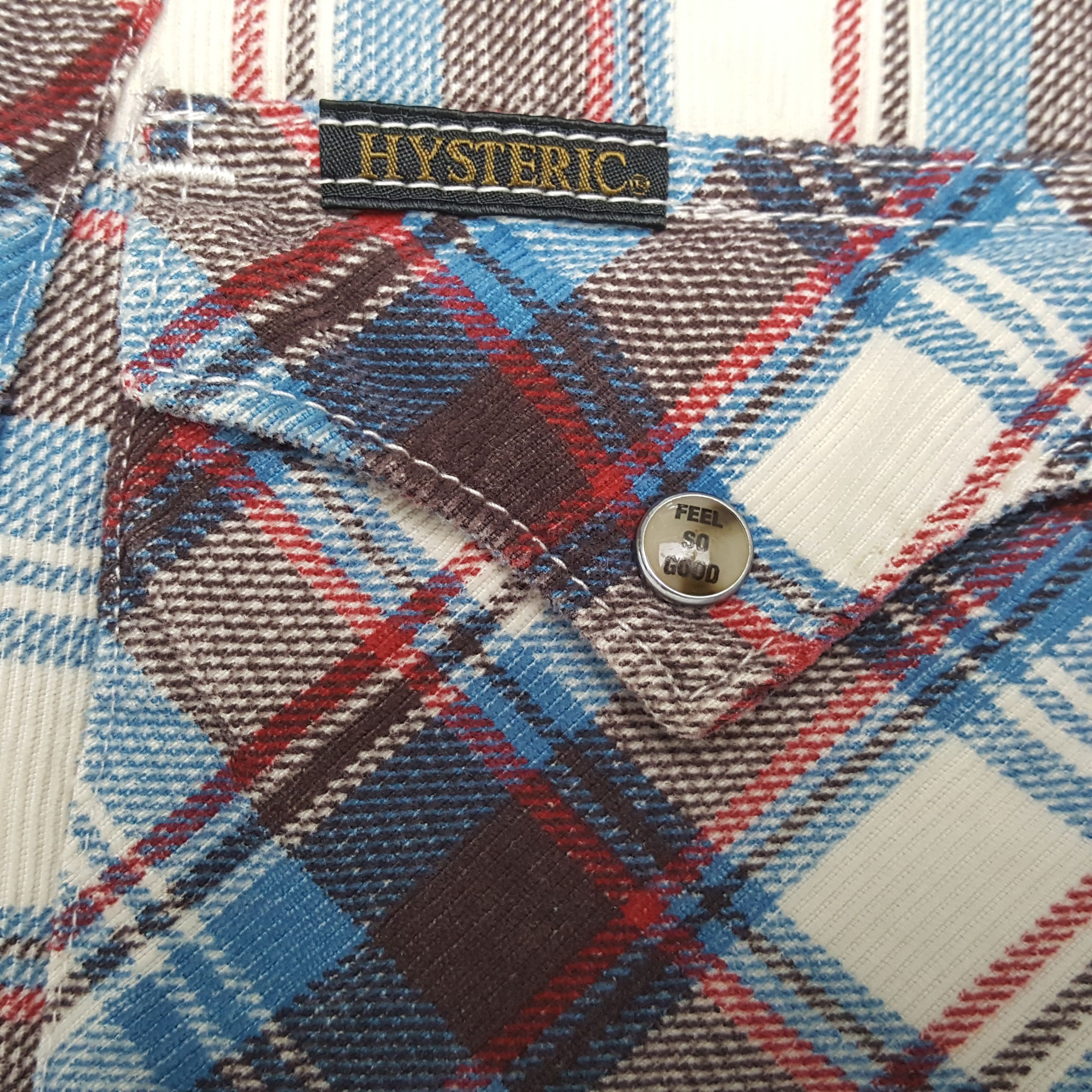 Hysteric Glamour × Japanese Brand × Vintage Vintage HYSTERIC GLAMOUR Japanese Fashion Brand Shirts Size US M / EU 48-50 / 2 - 8 Thumbnail