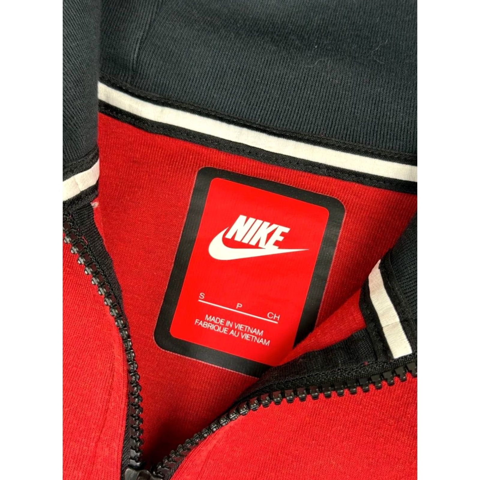 Nike Nike Tech Fleece Tracksuit Hoodie And Patns Full Zip Drill Men Size S Red Black Hoodie Mens S Size US S / EU 44-46 / 1 - 4 Thumbnail