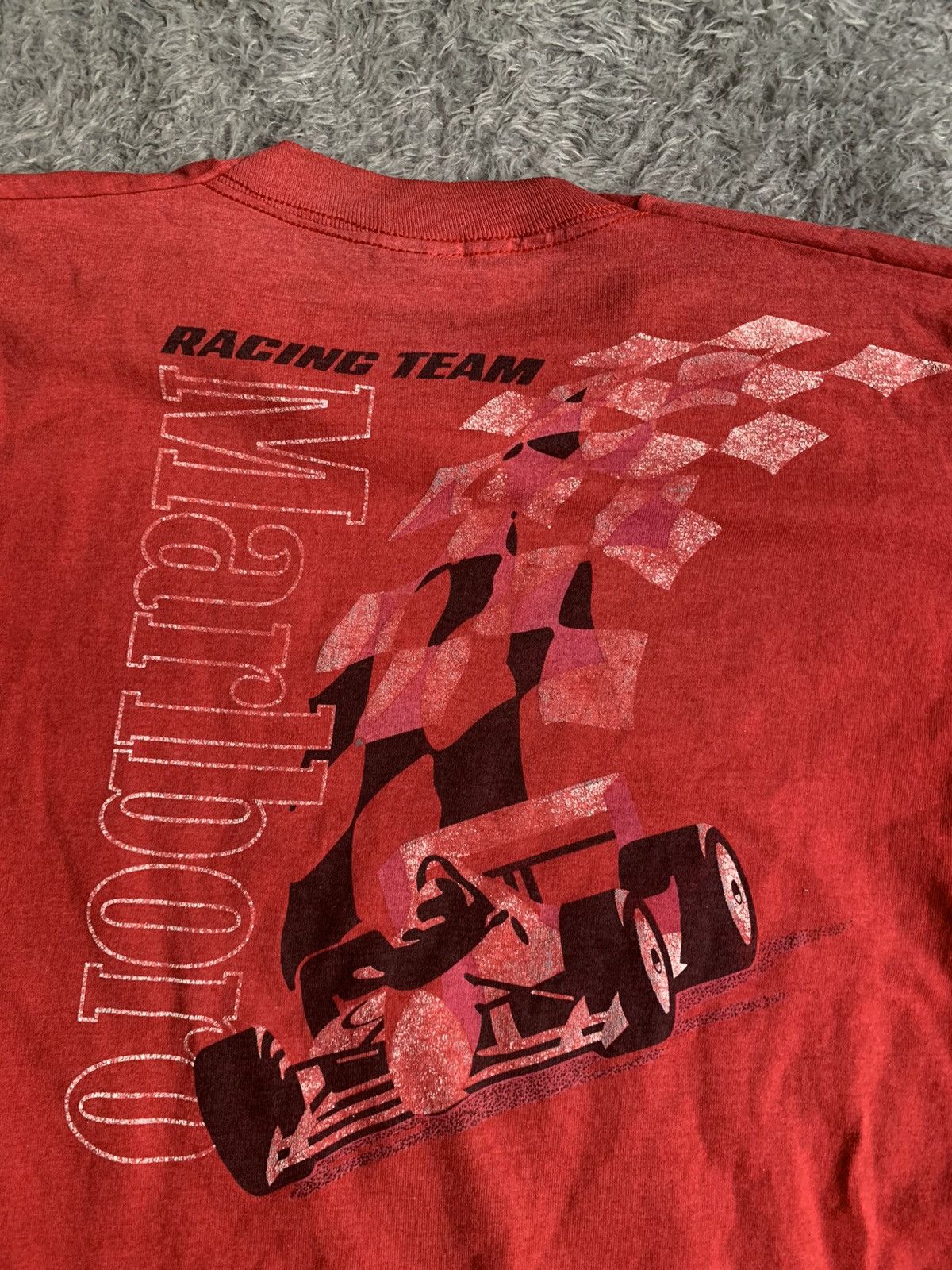 Marlboro Vintage 90s Marlboro faded distressed Racing Promo Tee Size US XL / EU 56 / 4 - 4 Thumbnail