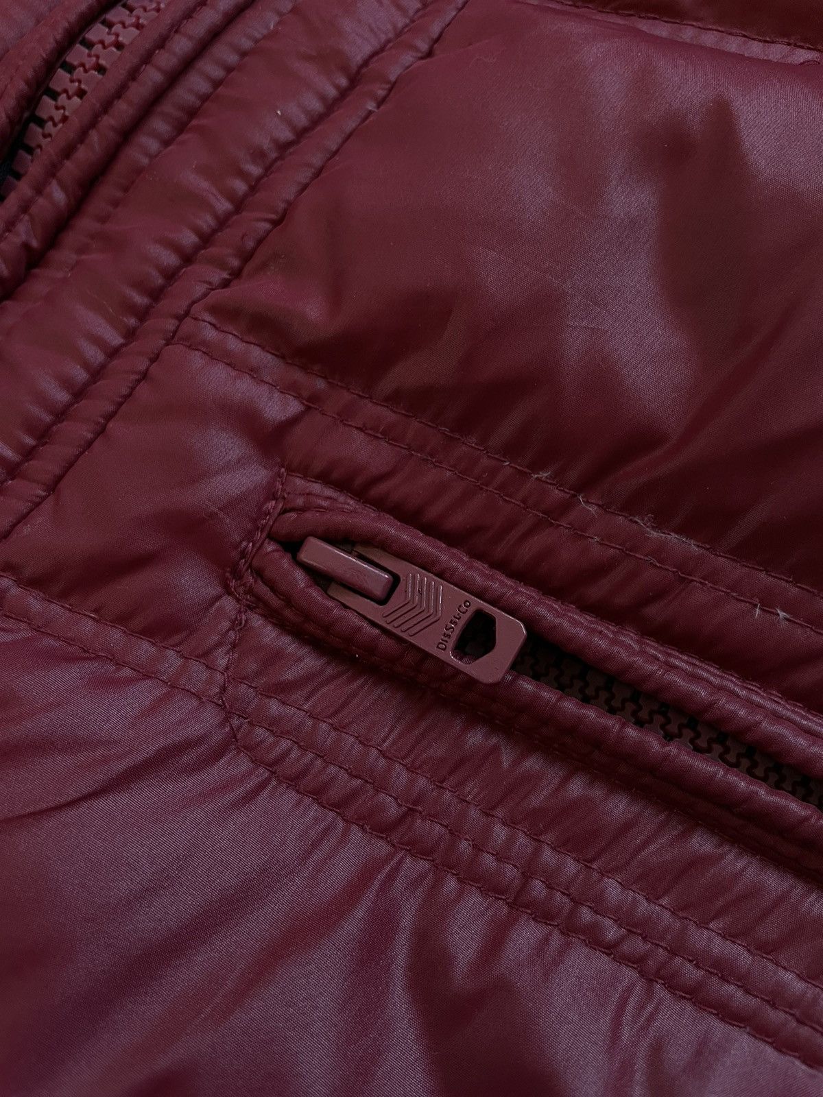 Diesel × Japanese Brand × Vintage Diesel Dupont Teflon Duck Down Puffer Filled Quilted Size M / US 6-8 / IT 42-44 - 4 Thumbnail