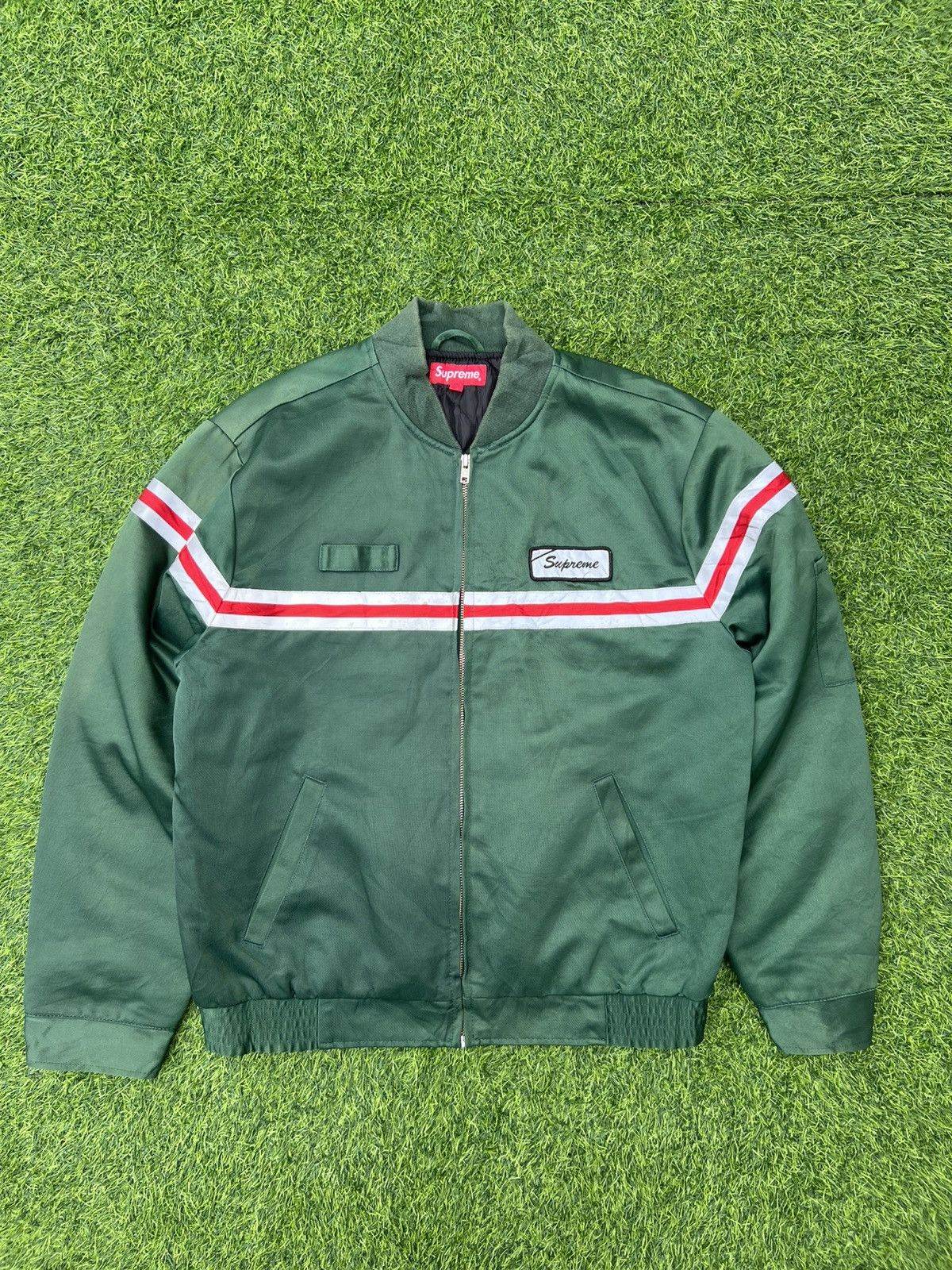 Supreme Supreme × Sasquatchfabrix. SS16 Hanten Coat Olive | Grailed