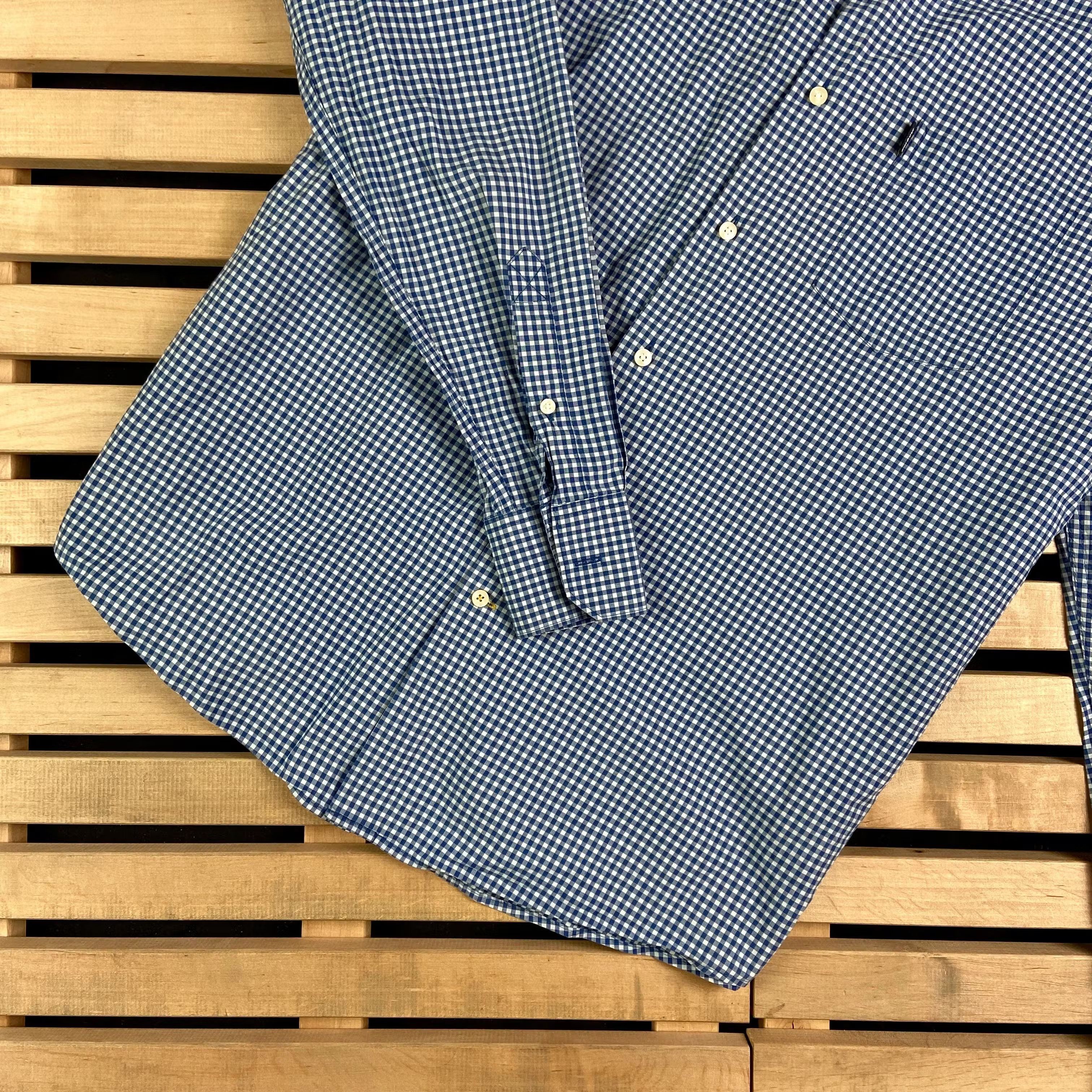 Barbour Mens Shirt Long Sleeve Barbour Size L Blue Size US L / EU 52-54 / 3 - 3 Thumbnail
