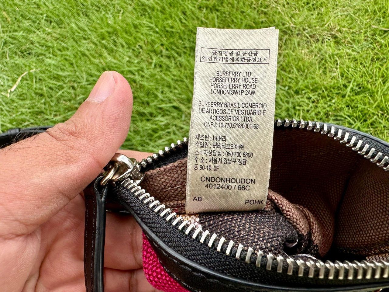 Burberry Authentic Burberry Mega Check Ashby Tassel Mini Bucket Bag Size ONE SIZE - 17 Thumbnail