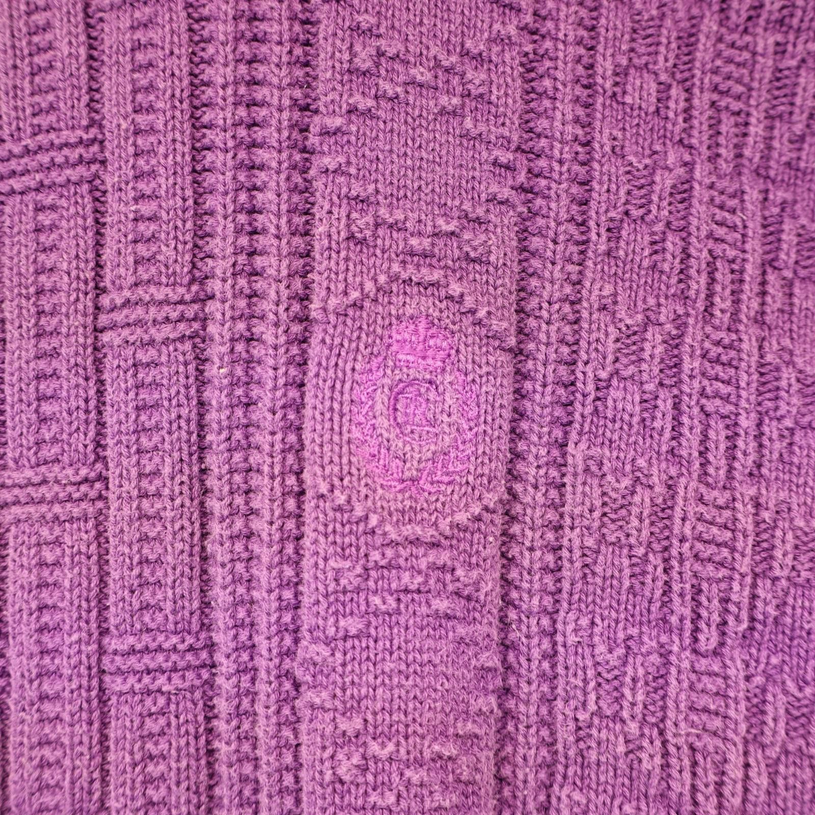 Chaps Ralph Lauren Vtg Ralph Lauren Chaps Canleknit Sweater Crest Large USA Size US L / EU 52-54 / 3 - 2 Thumbnail