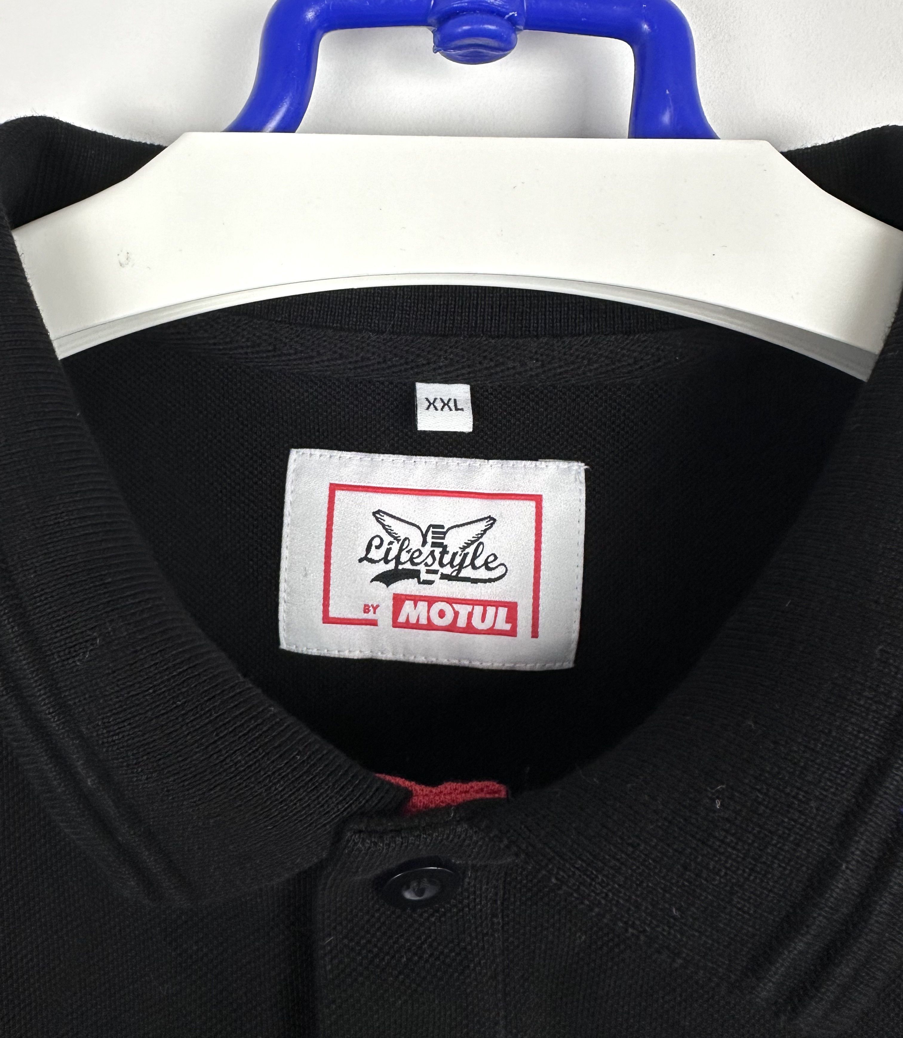 Other MOTUL Oil Racing Men's Polo Shirt Black Size US XXL / EU 58 / 5 - 4 Thumbnail