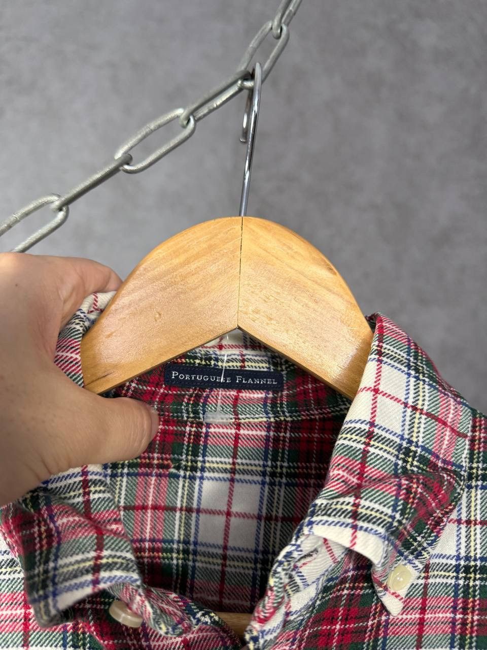 Portuguese Flannel Portuguese Flannel designer checkered shirt Size US S / EU 44-46 / 1 - 3 Thumbnail