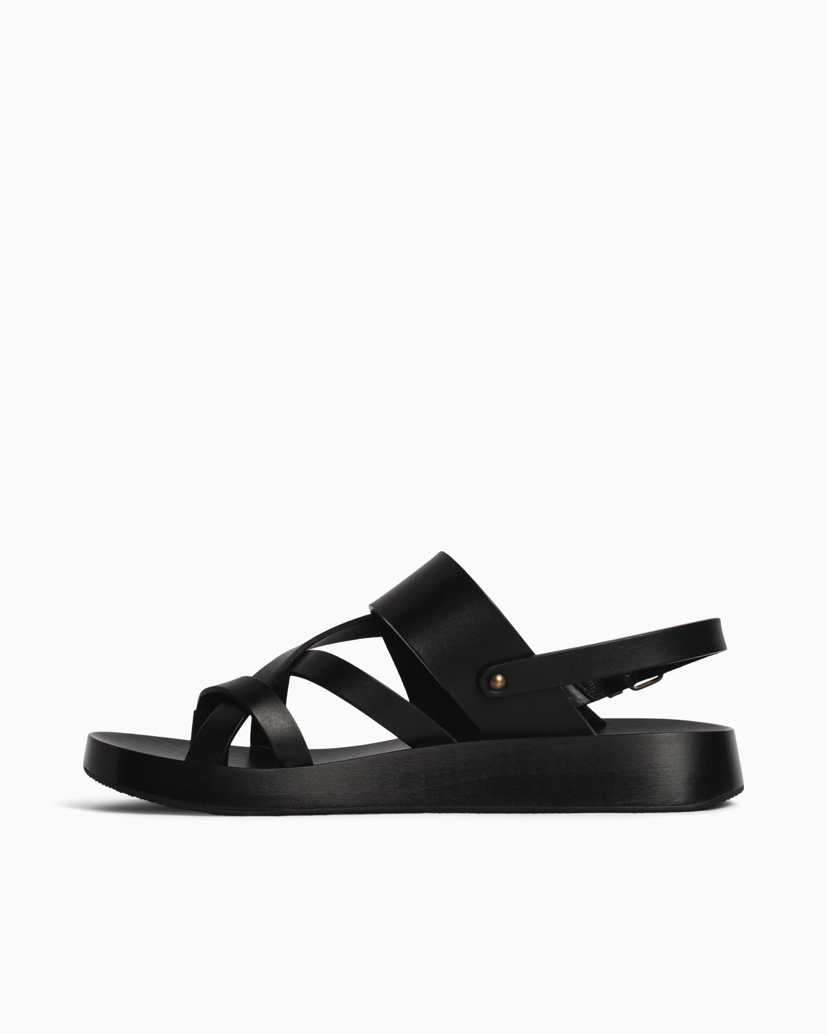 Saint Laurent Paris o1s1wg110824 Noah Sandals in Black Size US 12 / EU 45 - 5 Thumbnail