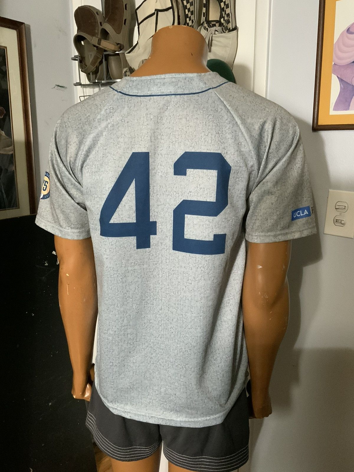 MLB Los Angeles Dodgers Jackie Robinson ‘22 75th Baseball Jersey Size US M / EU 48-50 / 2 - 8 Thumbnail
