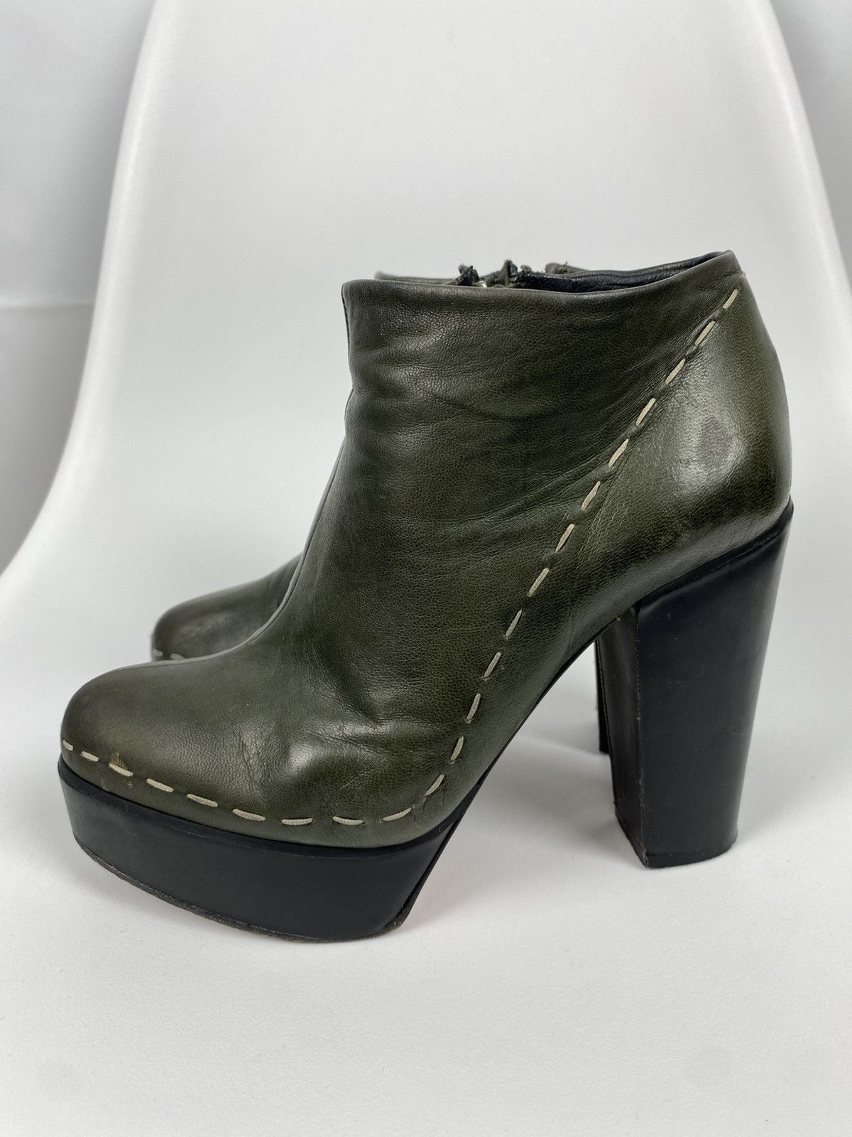 Chloe Chloe Genuine Leather Ankle Boots size 36.5 Size US 6.5 / IT 36.5 - 3 Thumbnail