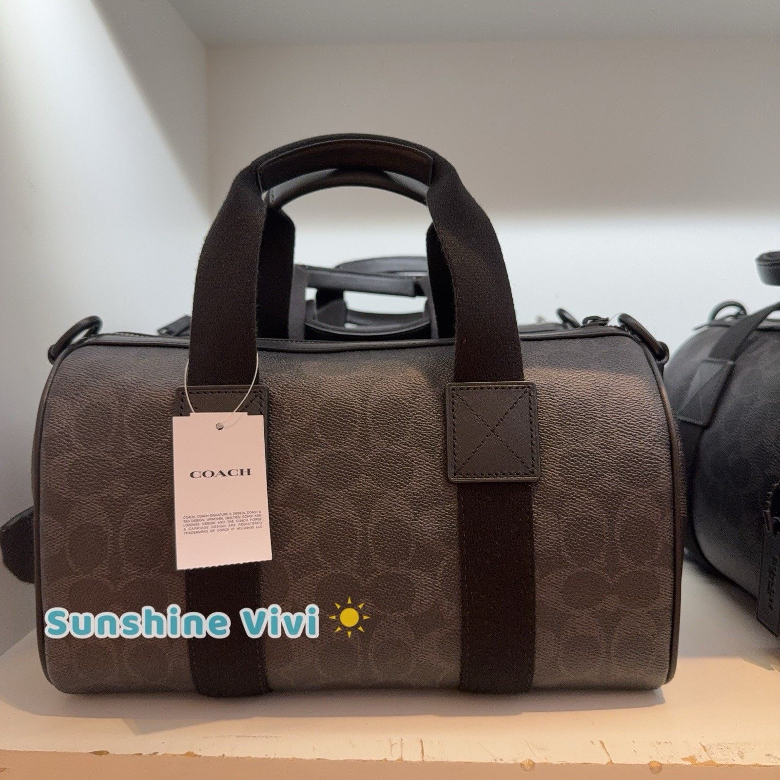 BAPE X COACH MINI TOP HANDLE SADDLE Bape × Coach Bape X Coach Mini 