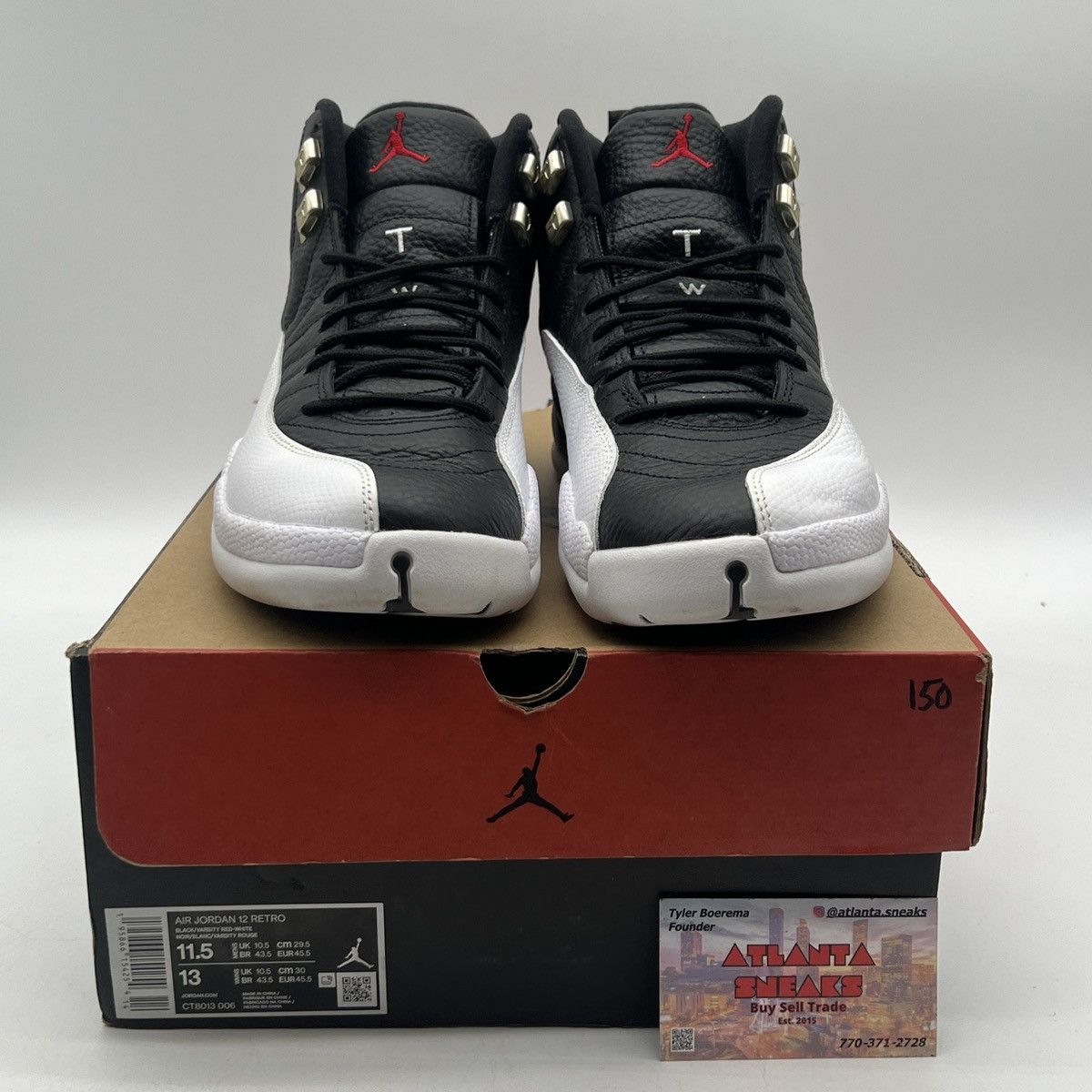 Jordan Brand Air Jordan 12 playoff Size US 11.5 / EU 44-45 - 2 Thumbnail
