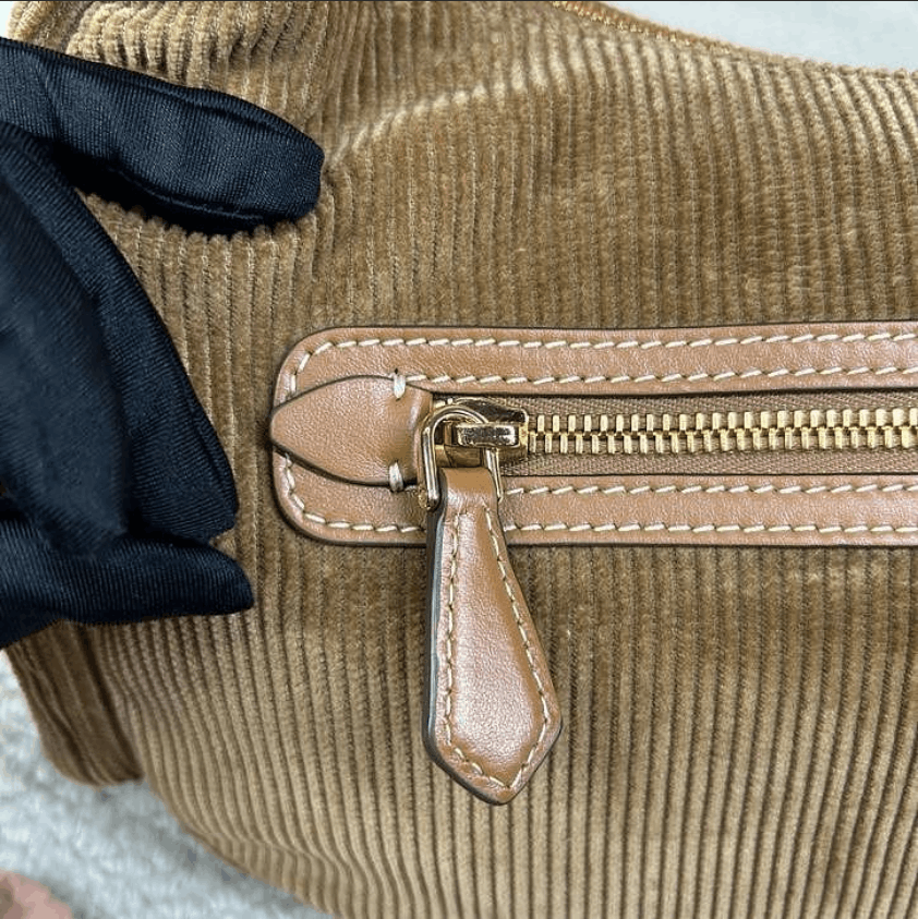Miu Miu Miu Miu Corduroy Vintage Pocket Handbag Size ONE SIZE - 12 Thumbnail