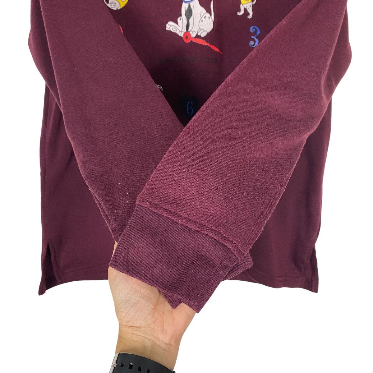 Cartoon Network RIOT🔥101 DALMATIANS BIG LOGO SWEATSHIRT Size US M / EU 48-50 / 2 - 9 Thumbnail