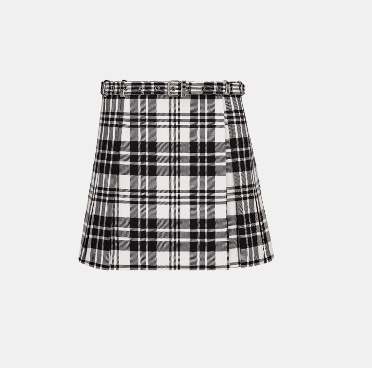 image of Dior O1W1Db10224 Skirt In White, Women's (Size 32)