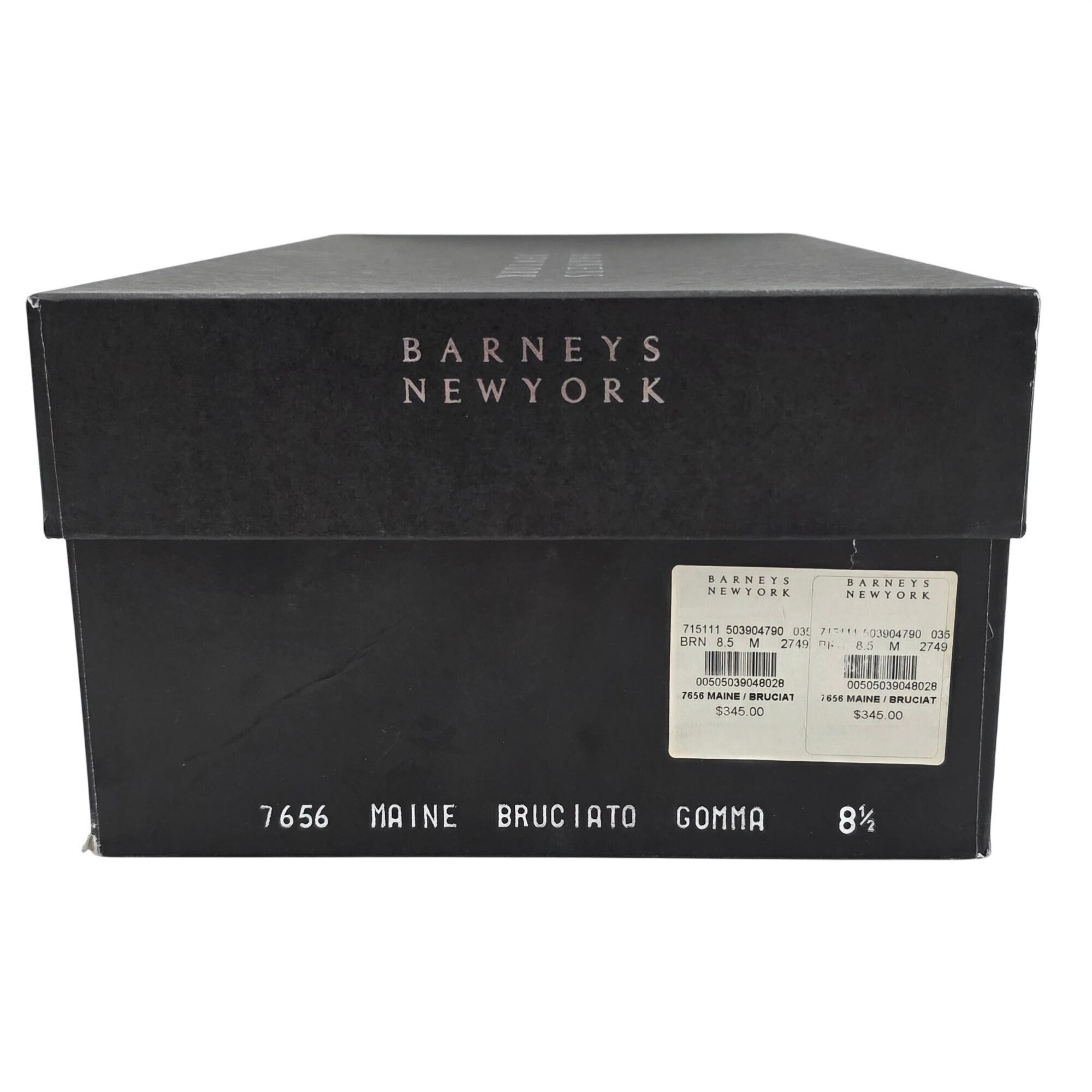 Barneys New York NEW Barneys New York 7656 Maine Burnished Brown Leather Derb Size US 8.5 / EU 41-42 - 4 Thumbnail