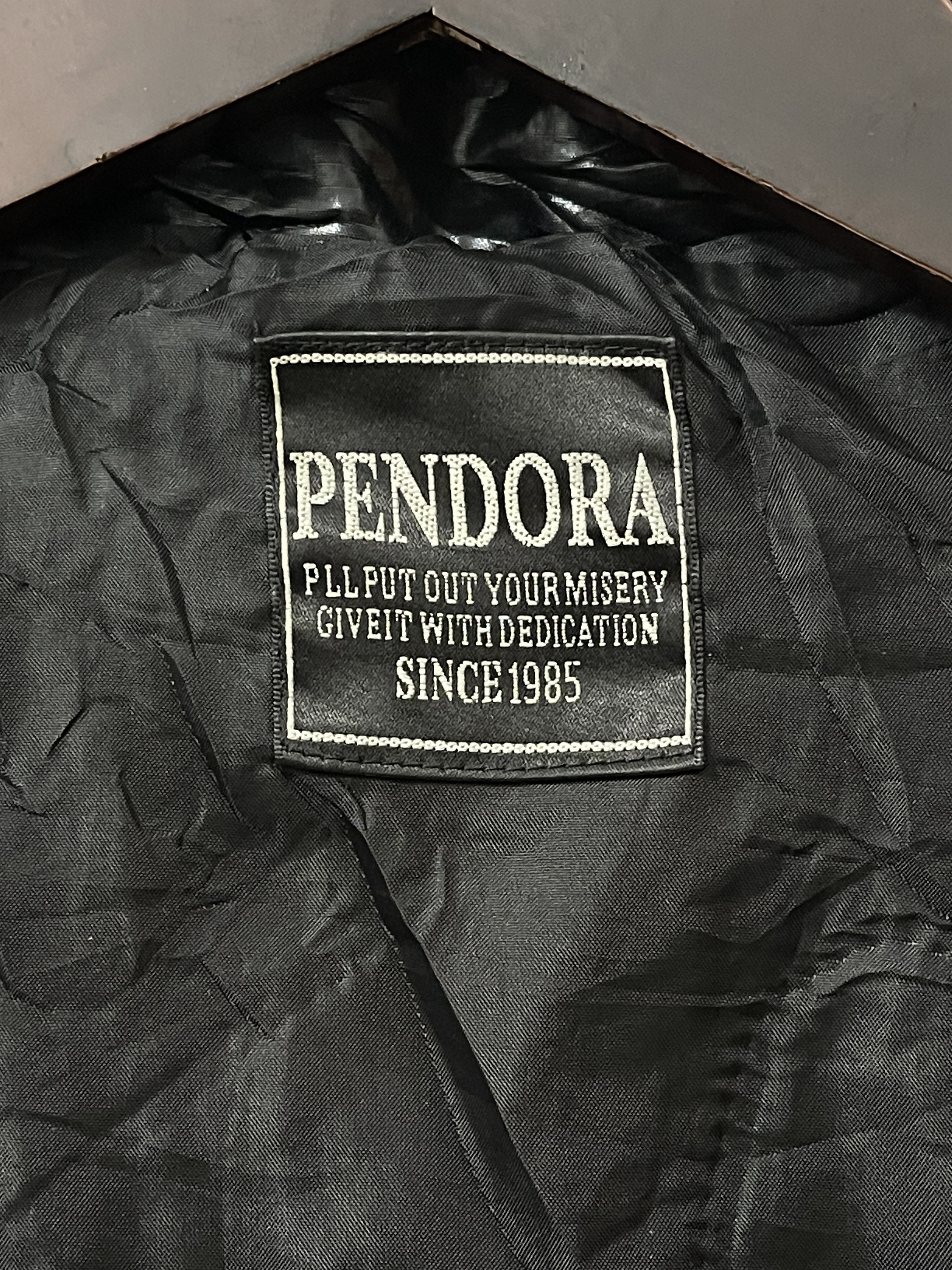Japanese Brand 2000s Pendora Japan Archive Fur Puffer Vkei Style Jacket Size US M / EU 48-50 / 2 - 4 Thumbnail