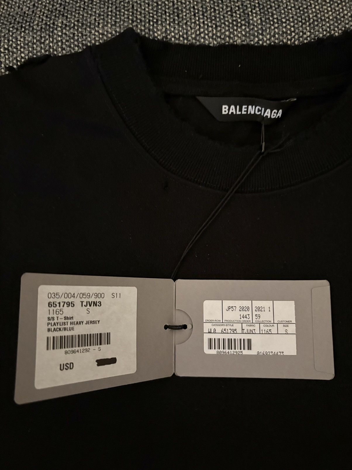 Balenciaga Balenciaga “Hello My Name is Demna” T-shirt Size US S / EU 44-46 / 1 - 5 Thumbnail
