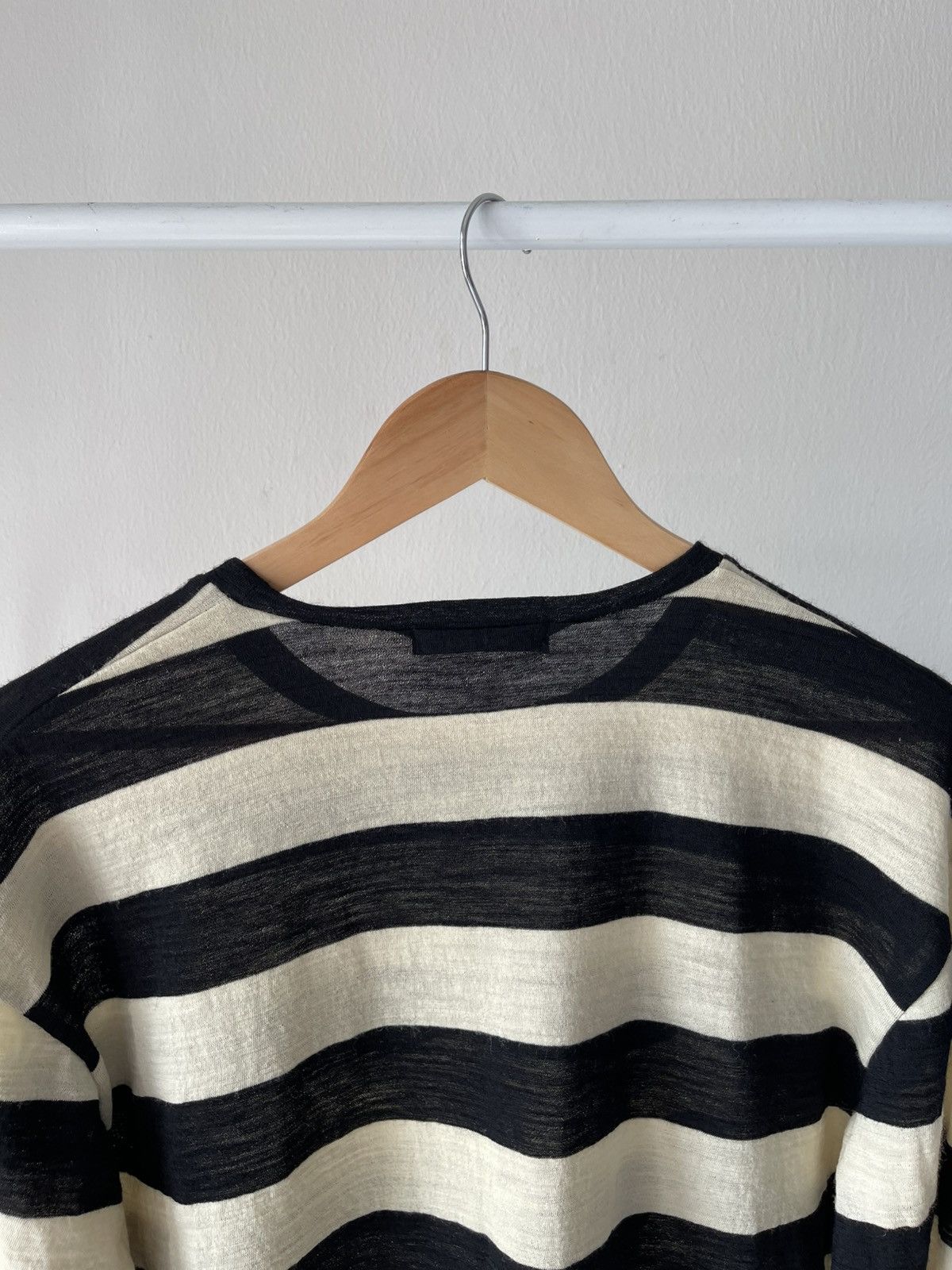 Jun Takahashi A/W1997 Undercover Jun Takahashi Stripe Wool Long Sleeve A1 Size US M / EU 48-50 / 2 - 7 Thumbnail