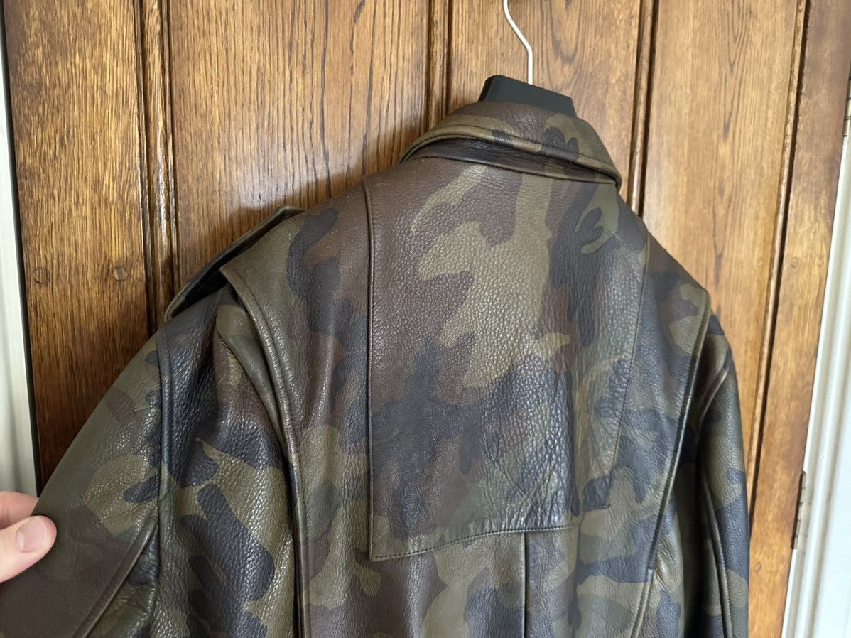 Pyer Moss The grail Pyer Moss camouflage camo biker leather jacket XL Size US XL / EU 56 / 4 - 22 Thumbnail