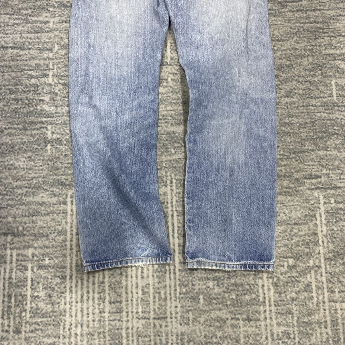 Levi's × Vintage Vintage☠️ Levis Ripped Jeans Straight Cut 90s Size US 34 / EU 50 - 11 Thumbnail