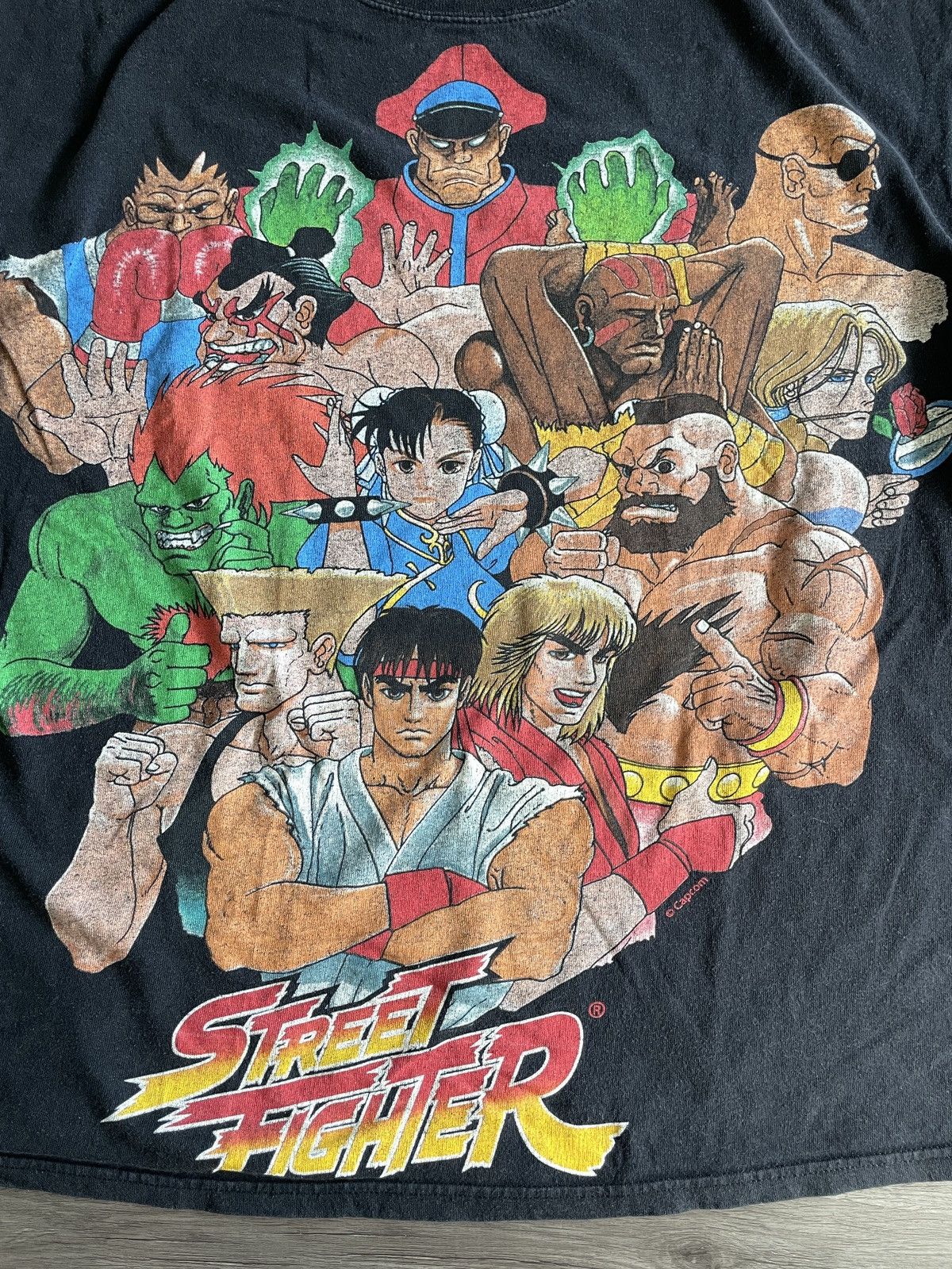Anvil Vintage 90’s Anvil “Capcom Street fighter” T-Shirt (Sz.XL) Size US XL / EU 56 / 4 - 3 Thumbnail