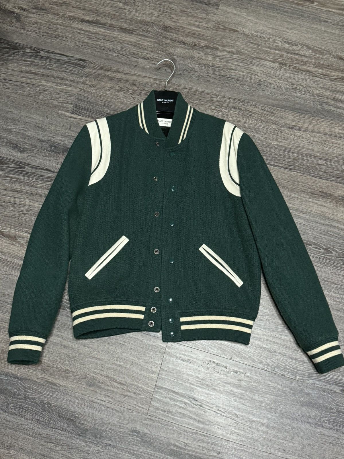Saint Laurent Paris Saint Laurent Paris teddy jacket sz48 Size US M / EU 48-50 / 2 - 1 Thumbnail