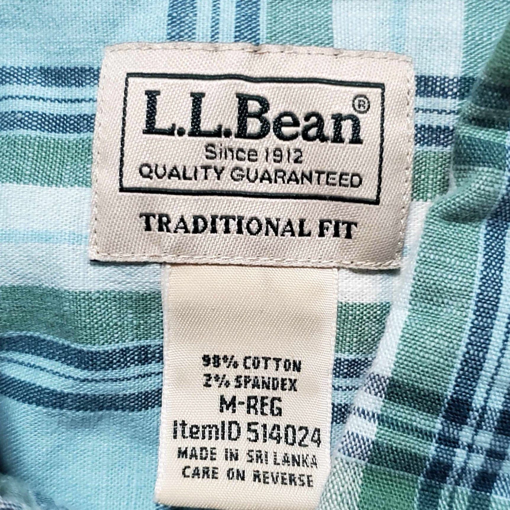Vintage Men's Button Up Kennebunk Sport Shirt Traditional Fit Plaid Medium M Size US M / EU 48-50 / 2 - 2 Thumbnail