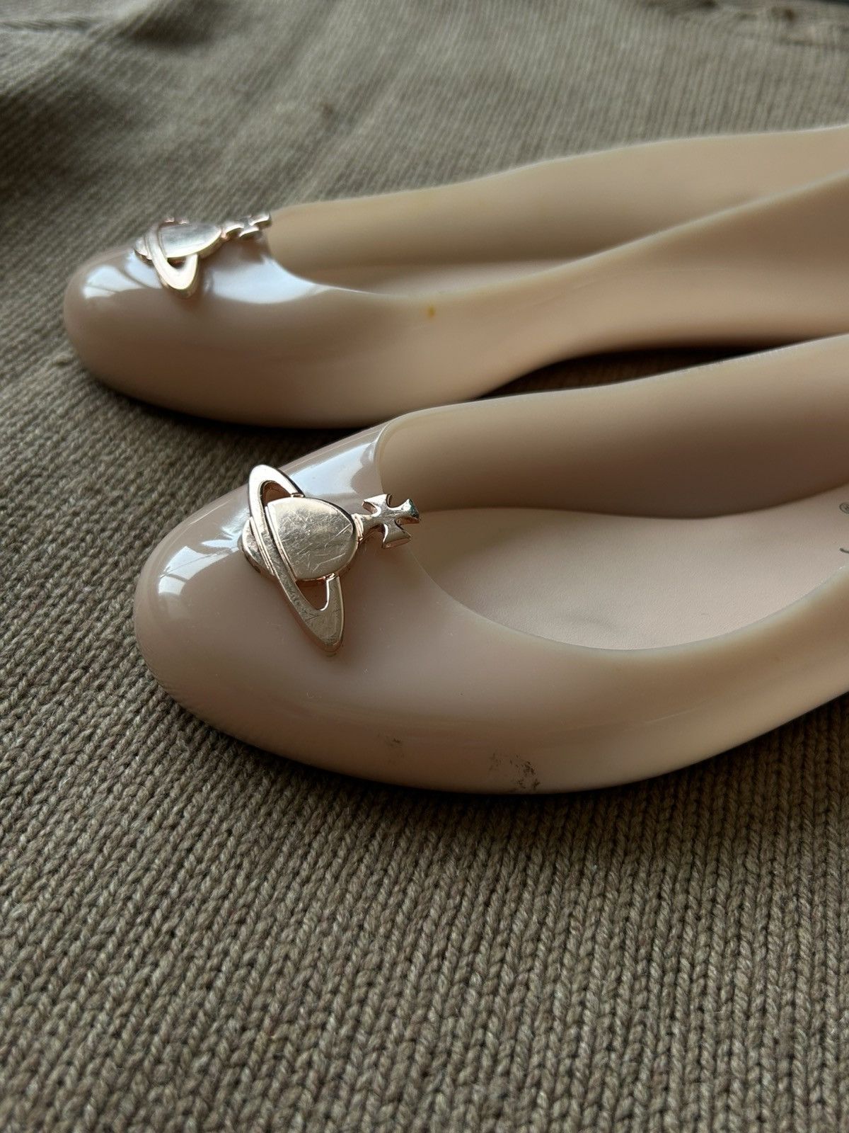 Melissa × Vivienne Westwood Vintage ballet Vivienne westwood melissa orb logo flats Size US 8 / IT 38 - 9 Thumbnail