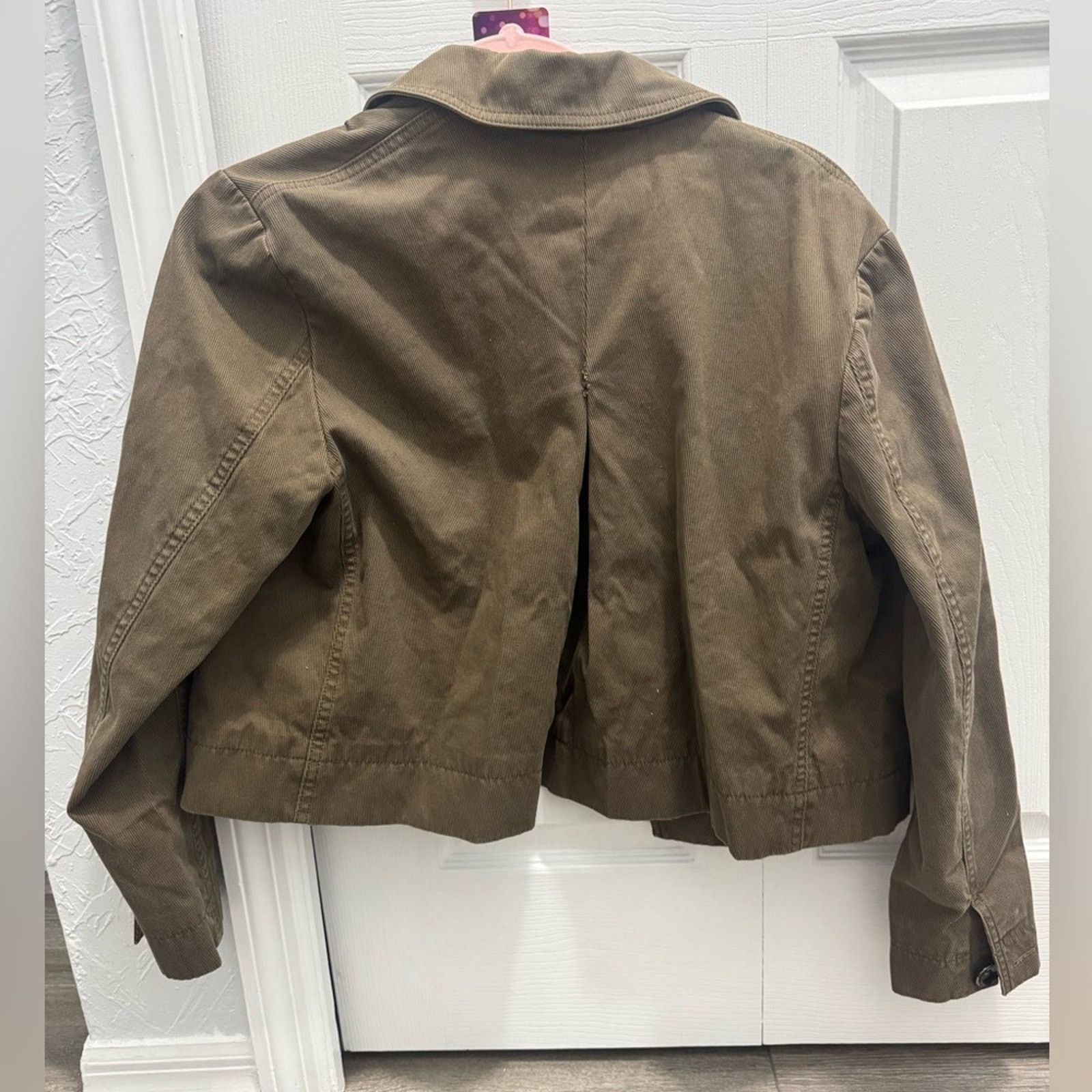 Tory Burch 179 Tory Burch $698 Olive Green Women's Jacket Size 6 Size M / US 6-8 / IT 42-44 - 10 Thumbnail