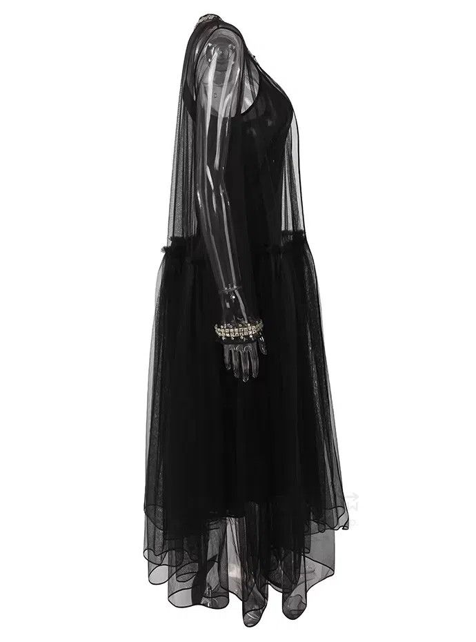 Givenchy Givenchy Crystal Beaded Edge Mesh Jacket Size XS / US 0-2 / IT 36-38 - 3 Thumbnail