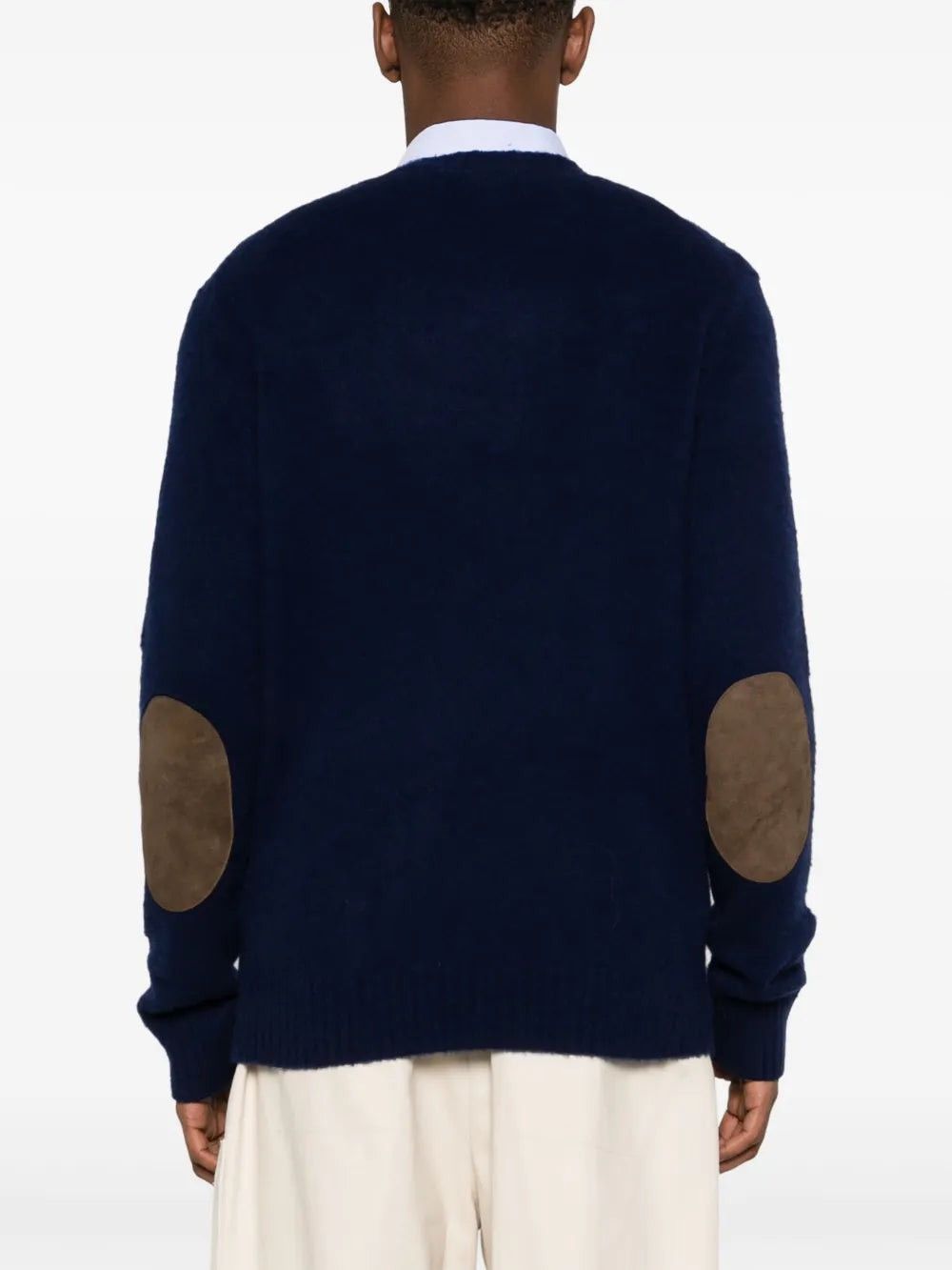 Polo Ralph Lauren Polo Ralph Lauren Wool Cashmere Patch Crew Sweater Size US S / EU 44-46 / 1 - 3 Thumbnail