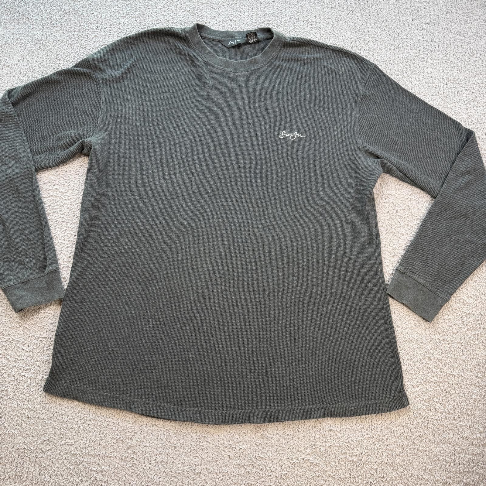 Sean John Sean John Waffle Knit Thermal Long Sleeve Shirt Mens 3XL Size US XXL / EU 58 / 5 - 1 Thumbnail