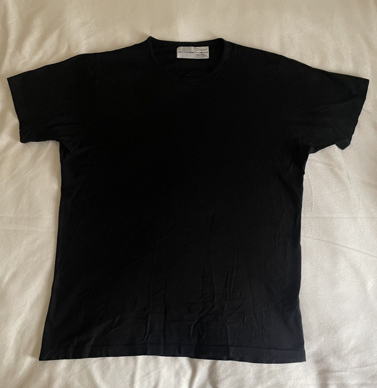 Comme des Garcons SHIRT Comme Des Garçons SHIRT Black Tee Size US L / EU 52-54 / 3 - 1 Thumbnail