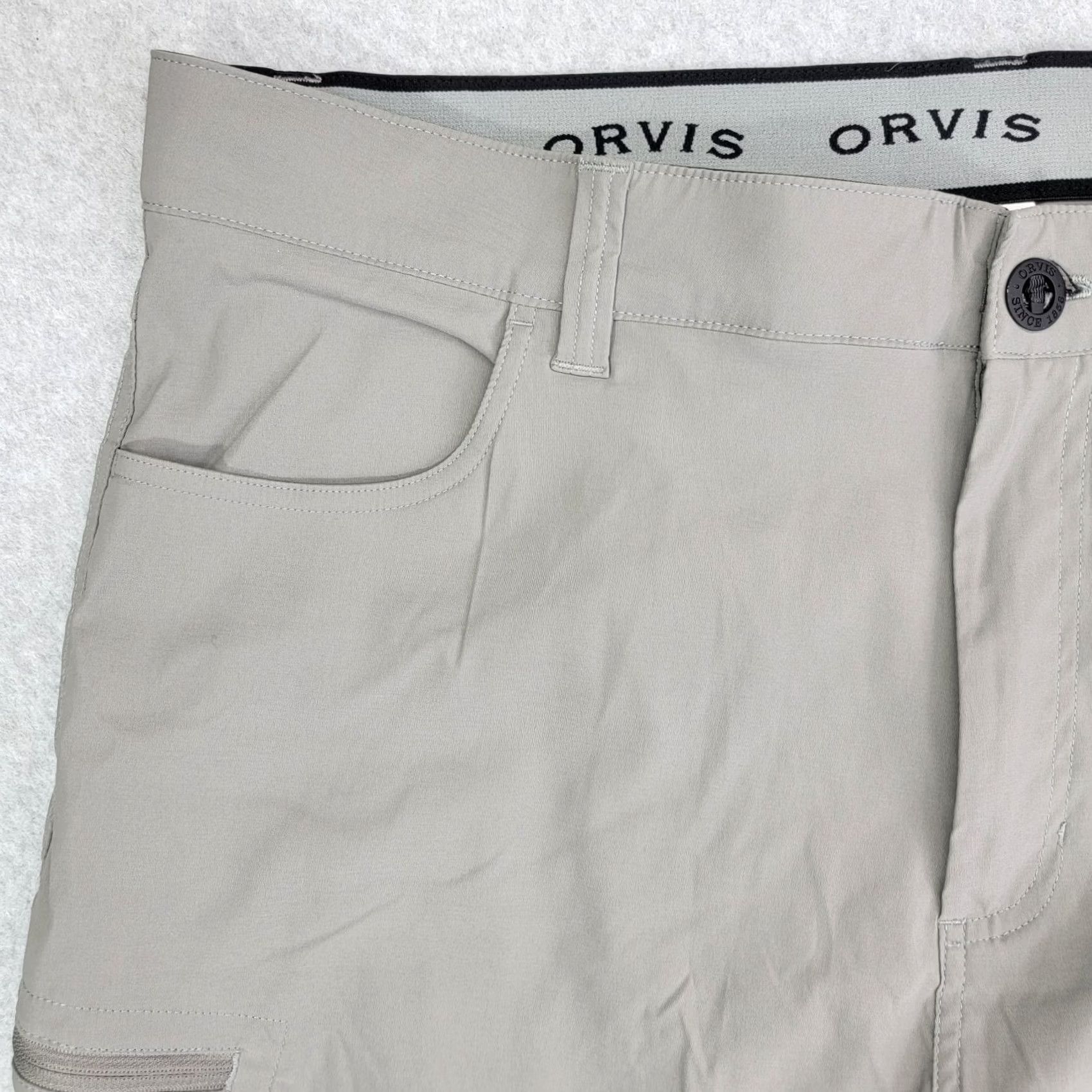 Orvis ORVIS Pants Mens 40x32 gray Straight Performance Tech Golf Chino Size US 40 / EU 56 - 3 Thumbnail