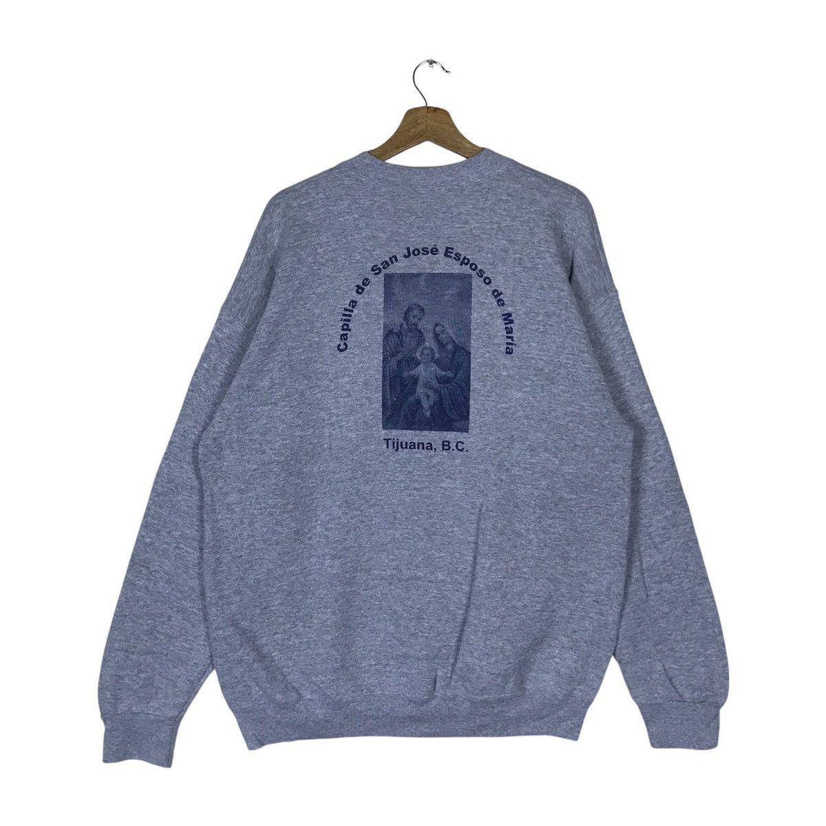 Fruit Of The Loom Vintage Fruit Of The Loom Pullover Jumper Sweatshirt Size US L / EU 52-54 / 3 - 1 Thumbnail
