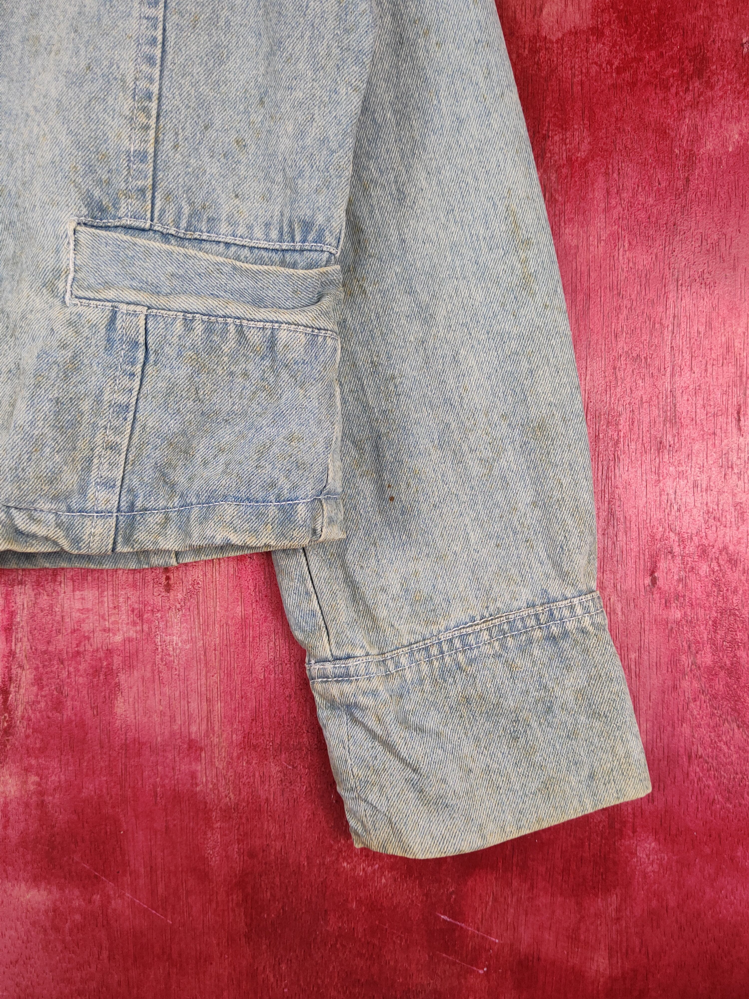 Japanese Brand ModaIn vintage japan Blue Denim Jackets #S1353 Size M / US 6-8 / IT 42-44 - 6 Thumbnail
