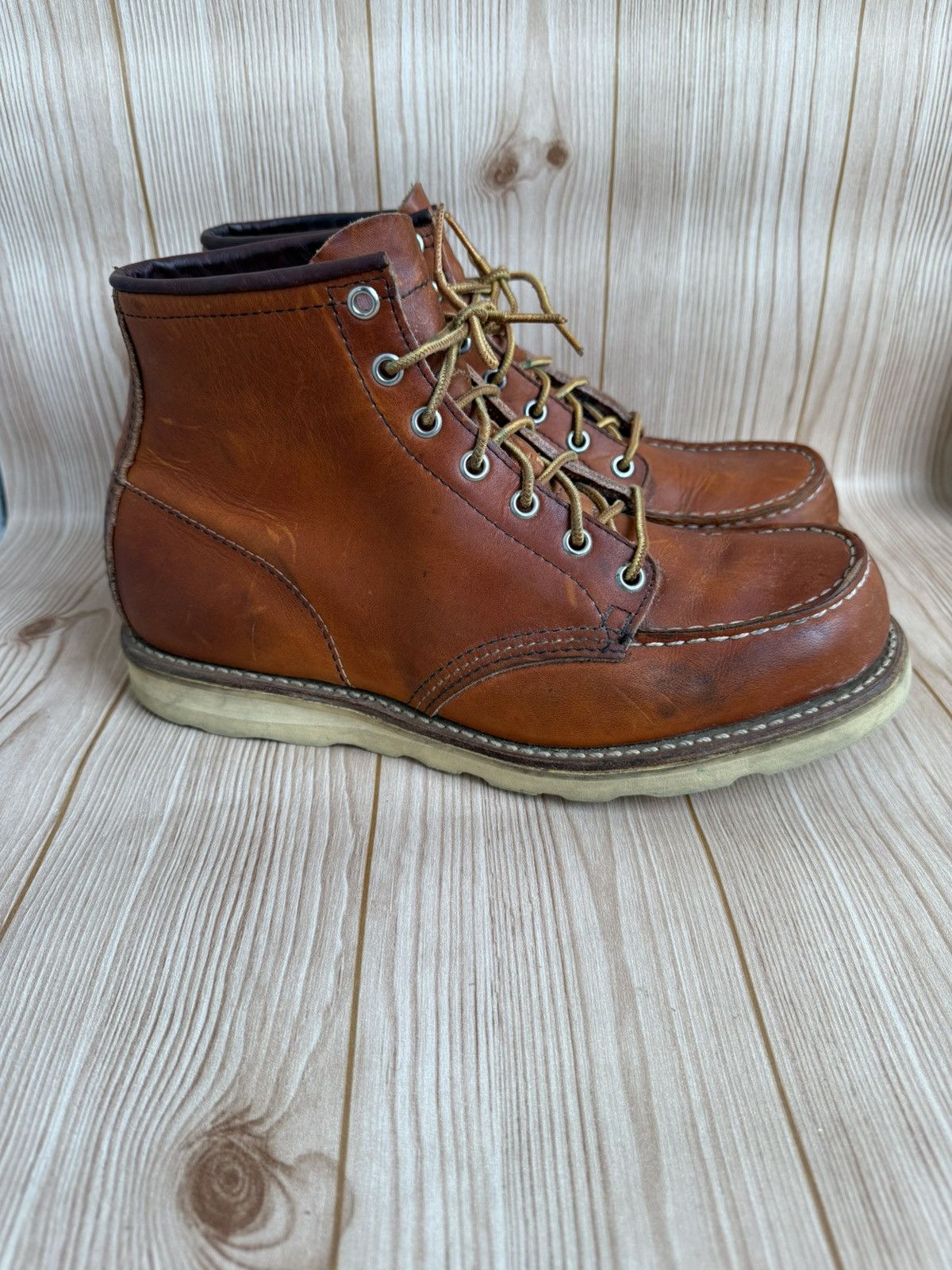 Red Wing Irish setter moc toe boots Size US 8 / EU 41 - 1 Thumbnail