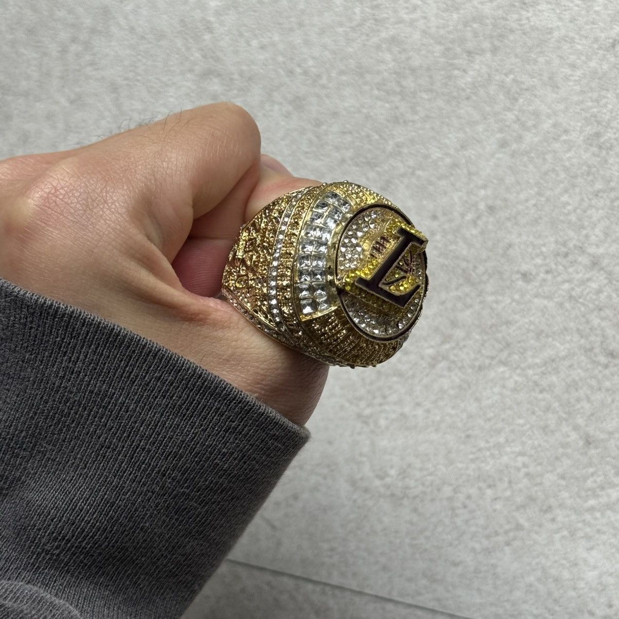 NBA NBA Lakers JAMES 2020 Champion Ring Size ONE SIZE - 2 Thumbnail