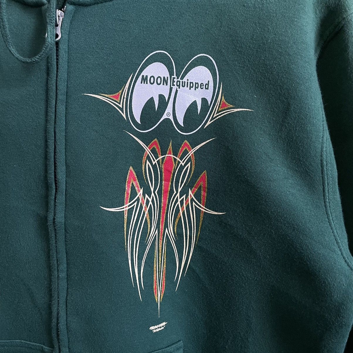 Vintage Vintage Moon Eyes Equipped Racing Hoodie Size US M / EU 48-50 / 2 - 4 Thumbnail
