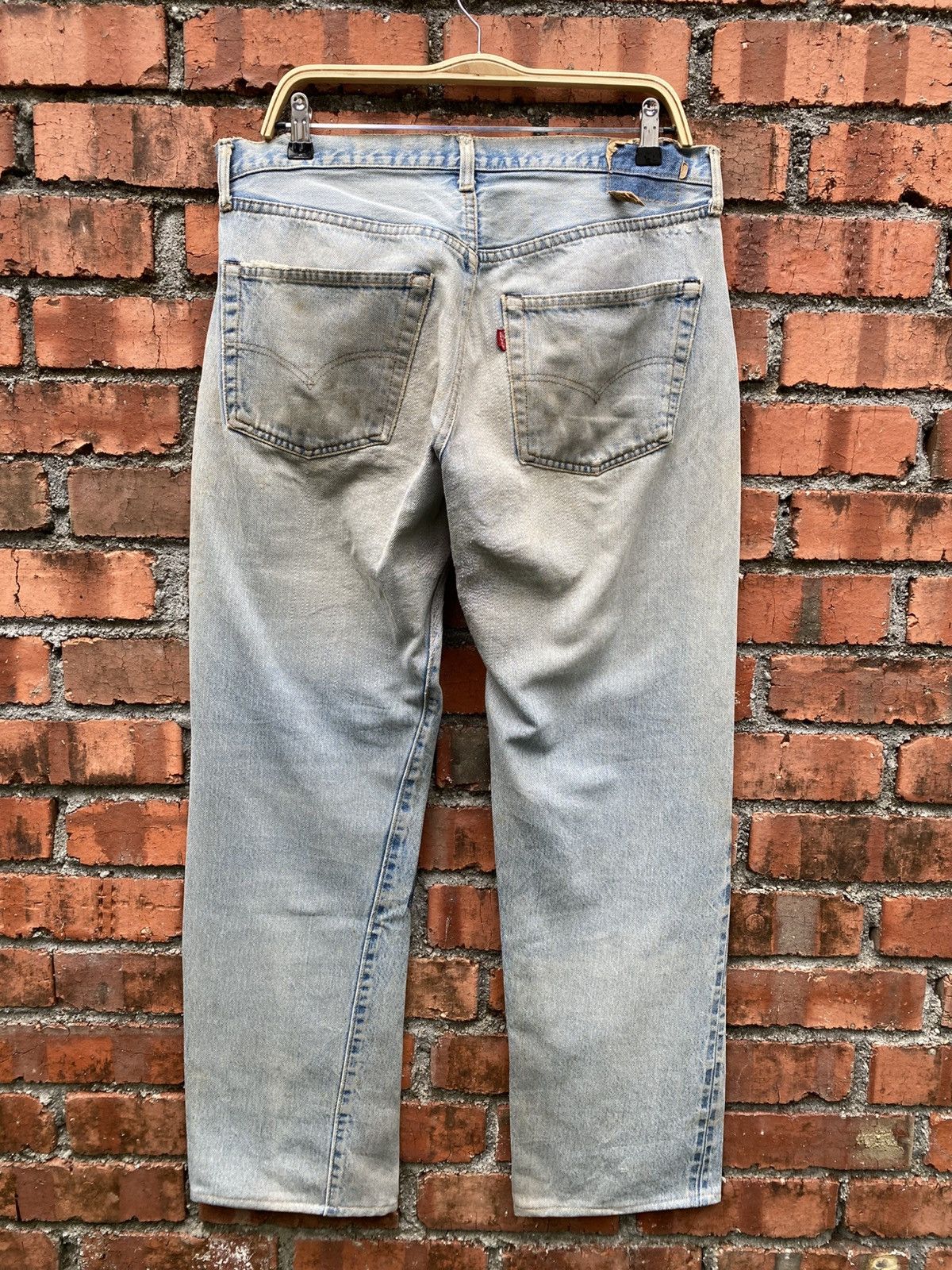 Levi's Vintage Clothing W36x31 Vintage levi's 501 redline distressed repaired Size US 36 / EU 52 - 2 Thumbnail