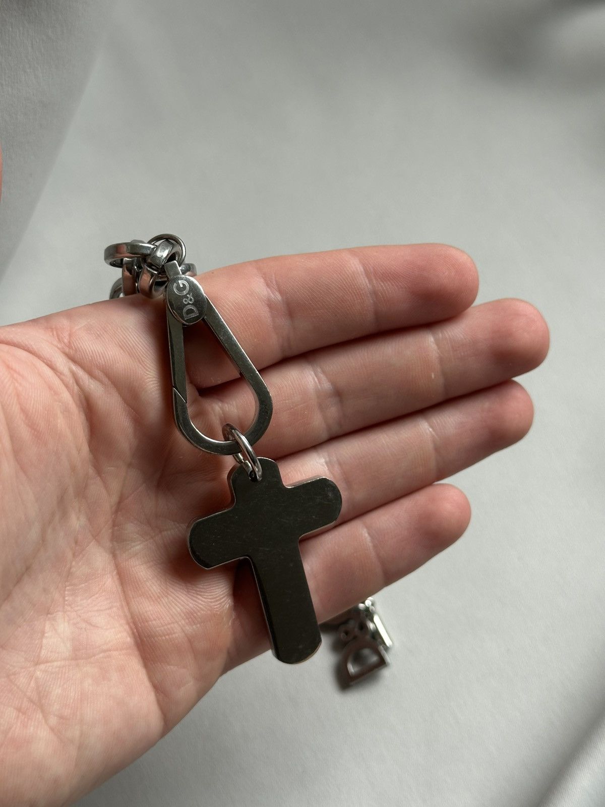 Dolce & Gabbana O0's D&G jewels Dolce and Gabbana steel cross vintage Size ONE SIZE - 3 Thumbnail