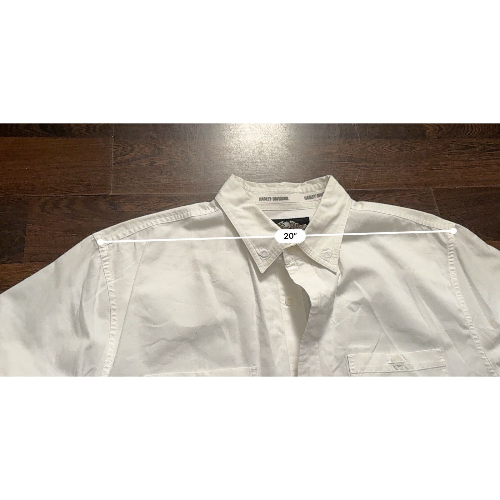 Harley Davidson Harley Shirt 90s Y2k Davidson Biker Chopper Button Up Tee L Size US L / EU 52-54 / 3 - 14 Thumbnail