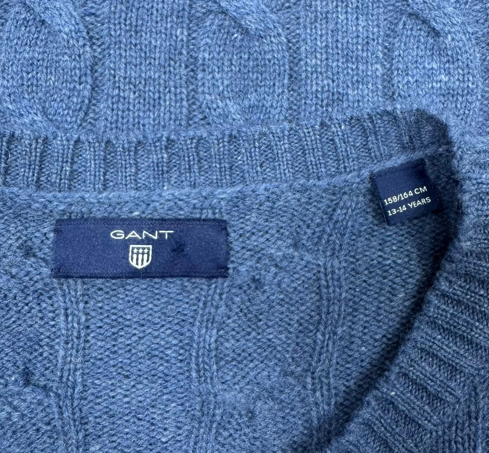 Gant Gant Cable Knit Wool Sweater Size S / US 4 / IT 40 - 12 Thumbnail