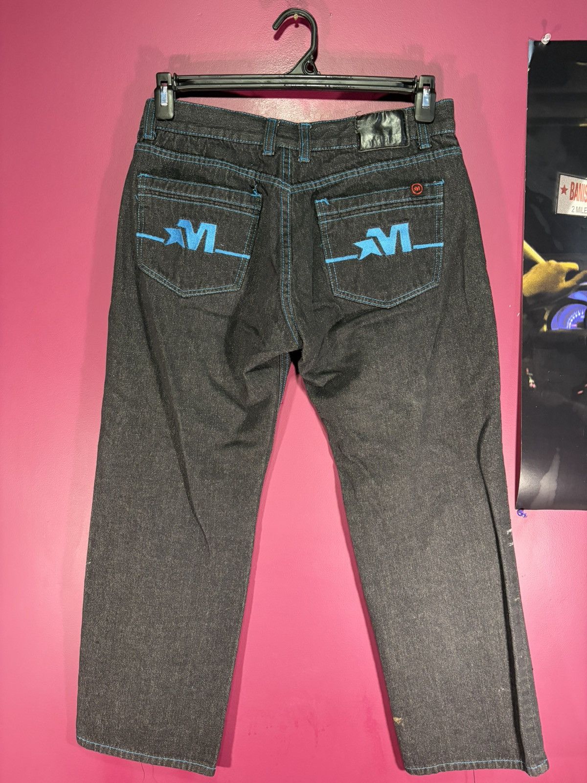 Mecca Vintage mecca paint splatter jeans Size US 31 - 1 Thumbnail